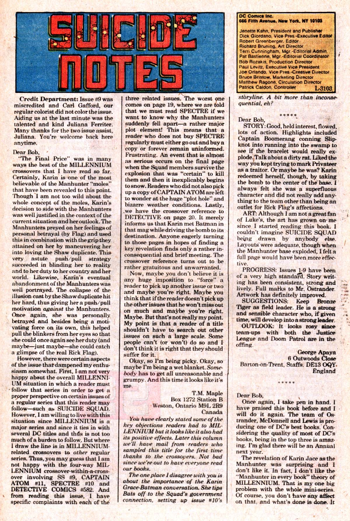 Read online Justice League International (1987) comic -  Issue #13b - 24