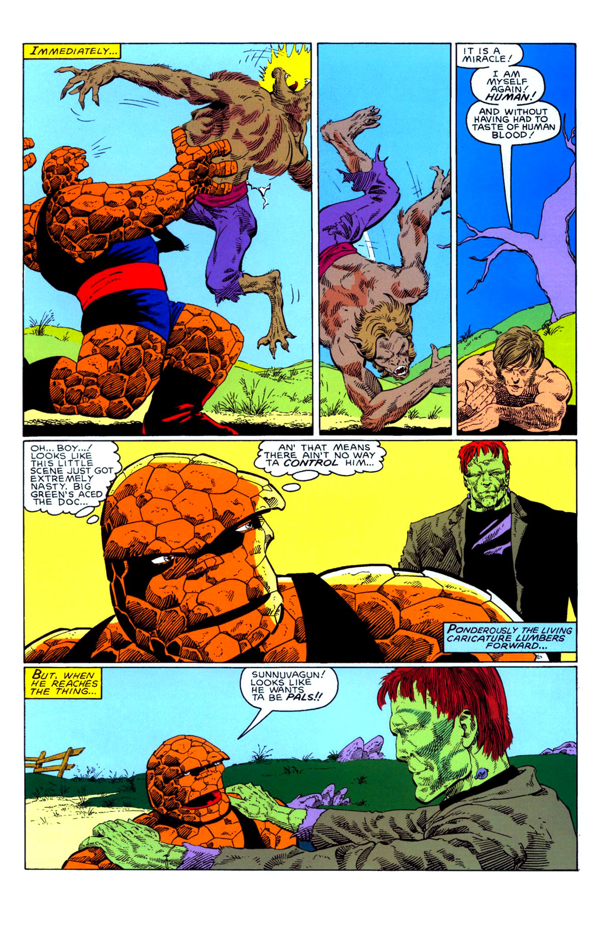 Read online Fantastic Four Visionaries: John Byrne comic -  Issue # TPB 5 - 223