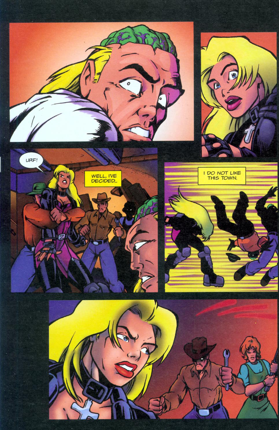 Read online Shotgun Mary:  Deviltown comic -  Issue # Full - 11