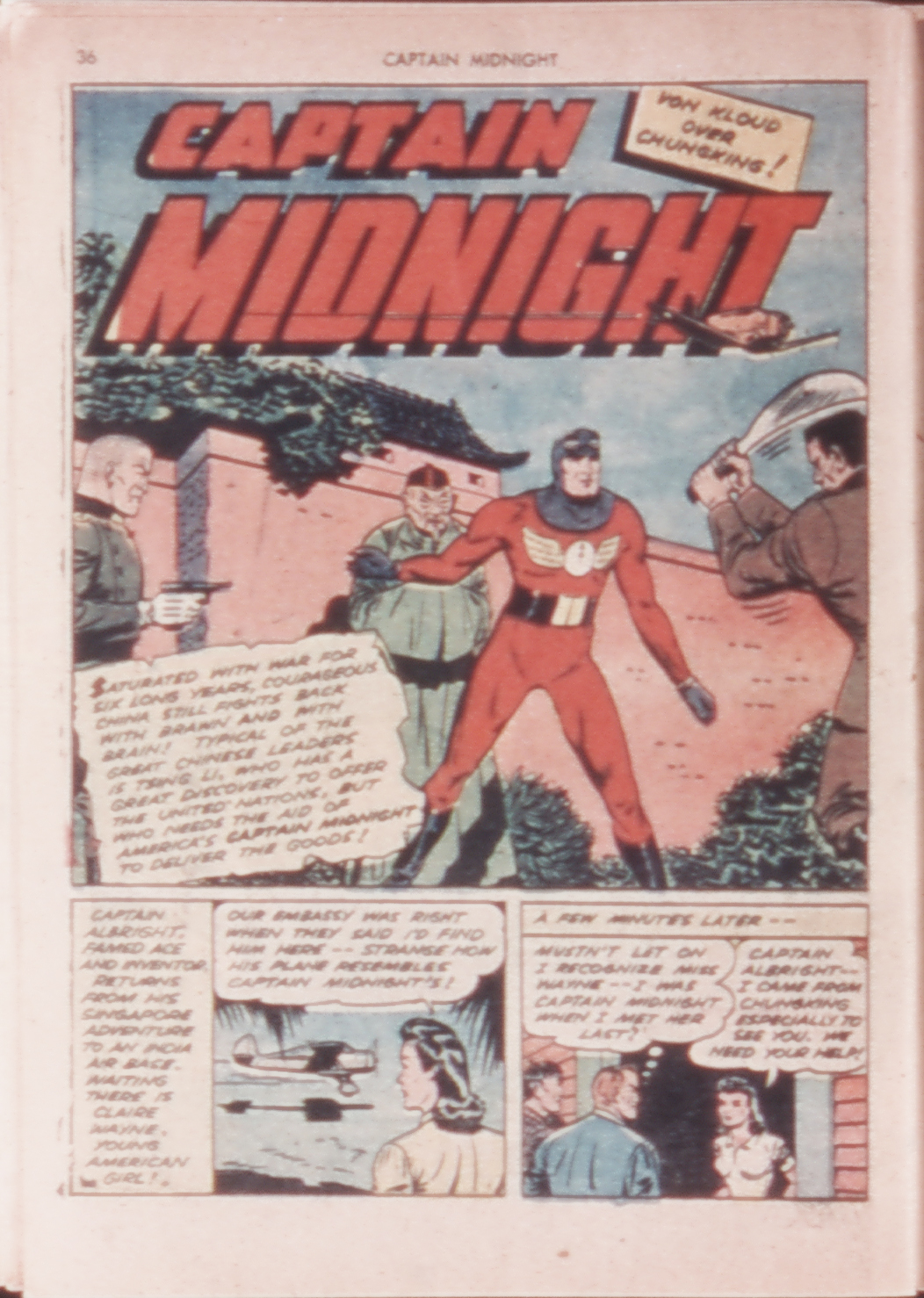 Read online Captain Midnight (1942) comic -  Issue #14 - 34