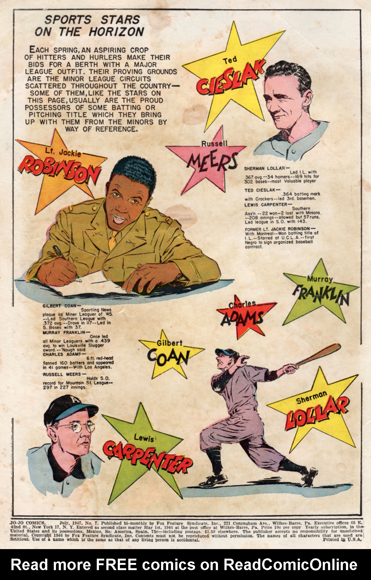 Read online Jo-Jo Congo King comic -  Issue #7A - 2