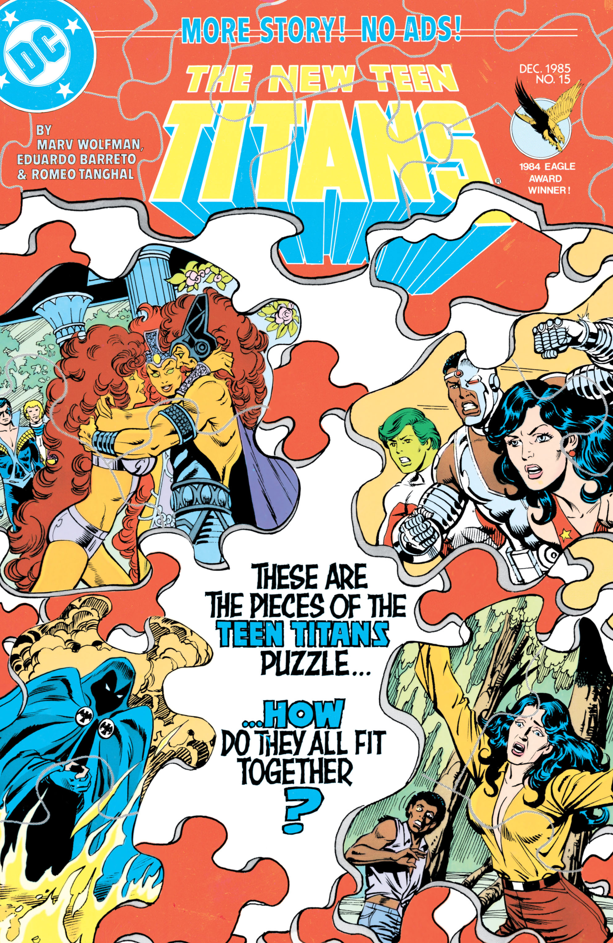 Read online The New Teen Titans (1984) comic -  Issue #15 - 1