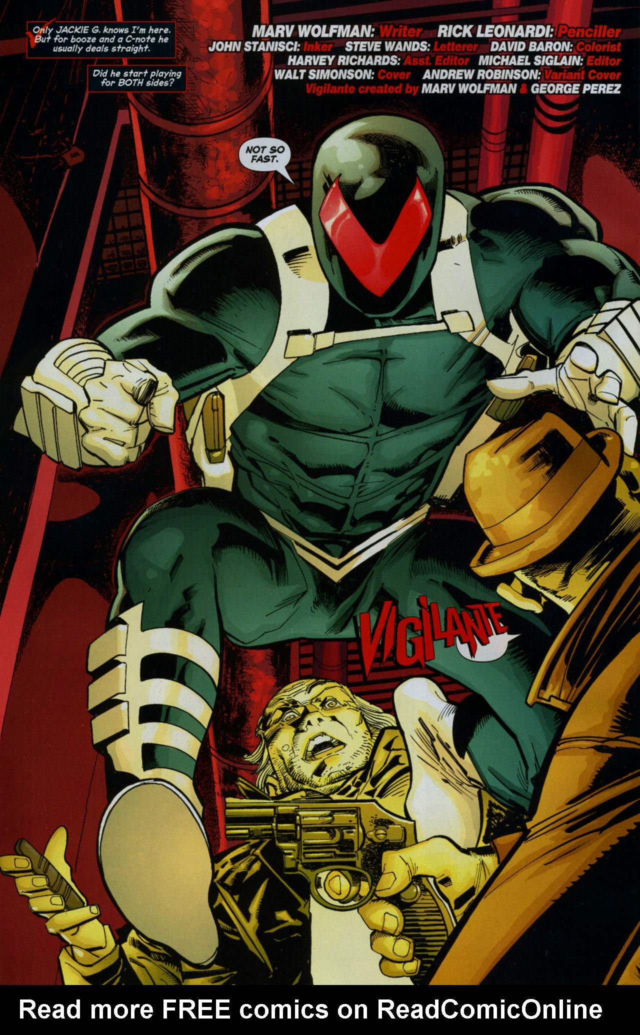 Read online Vigilante (2009) comic -  Issue #1 - 3