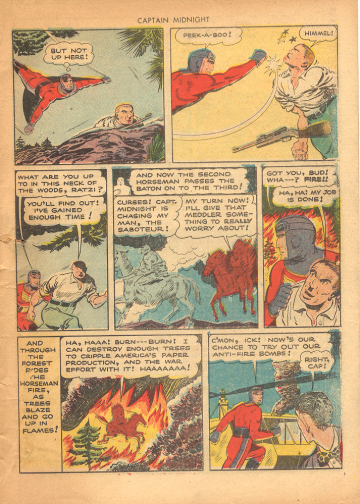 Read online Captain Midnight (1942) comic -  Issue #22 - 7
