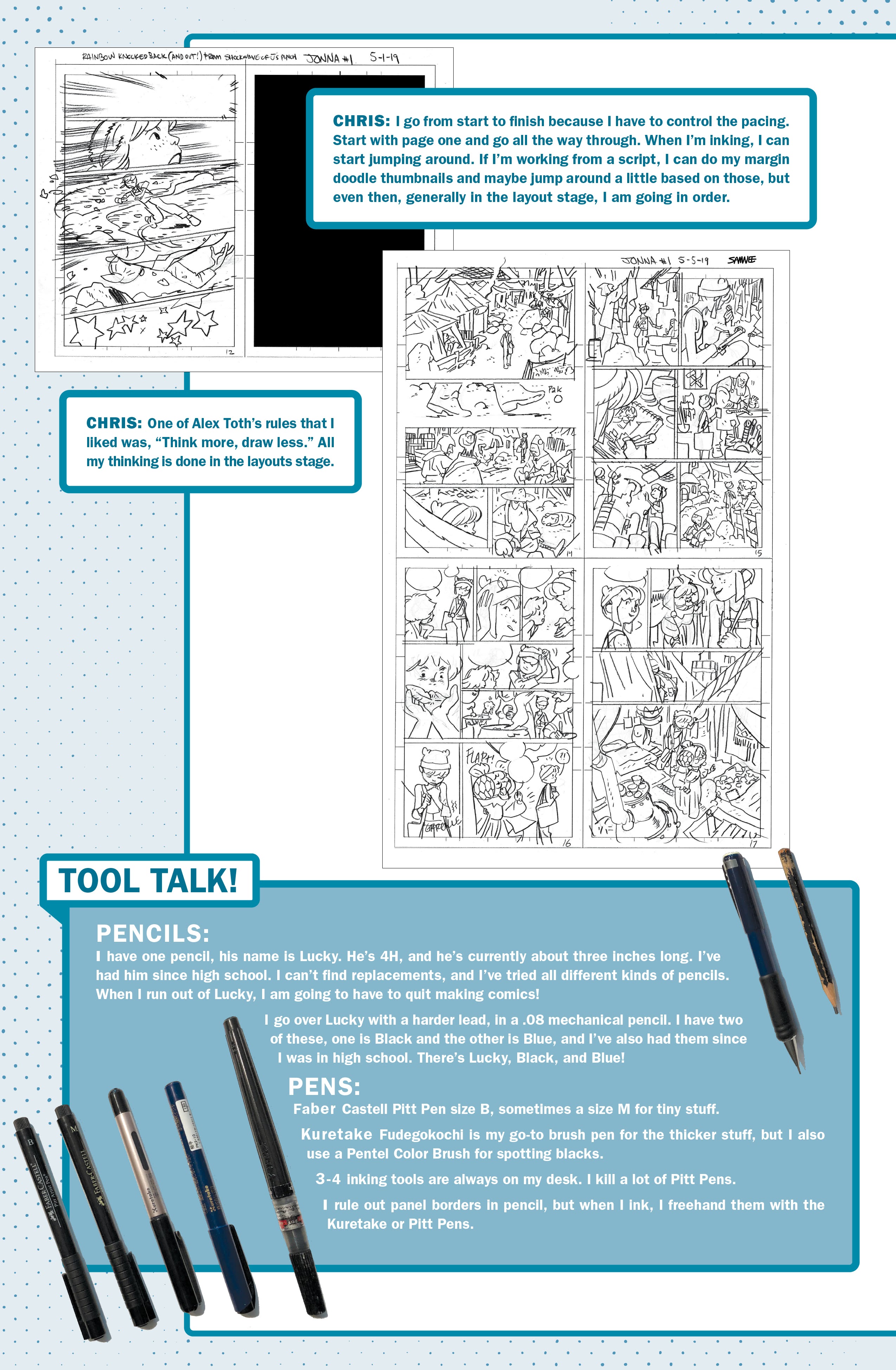Read online Jonna and the Unpossible Monsters comic -  Issue # _Drawing Board Edition - 26