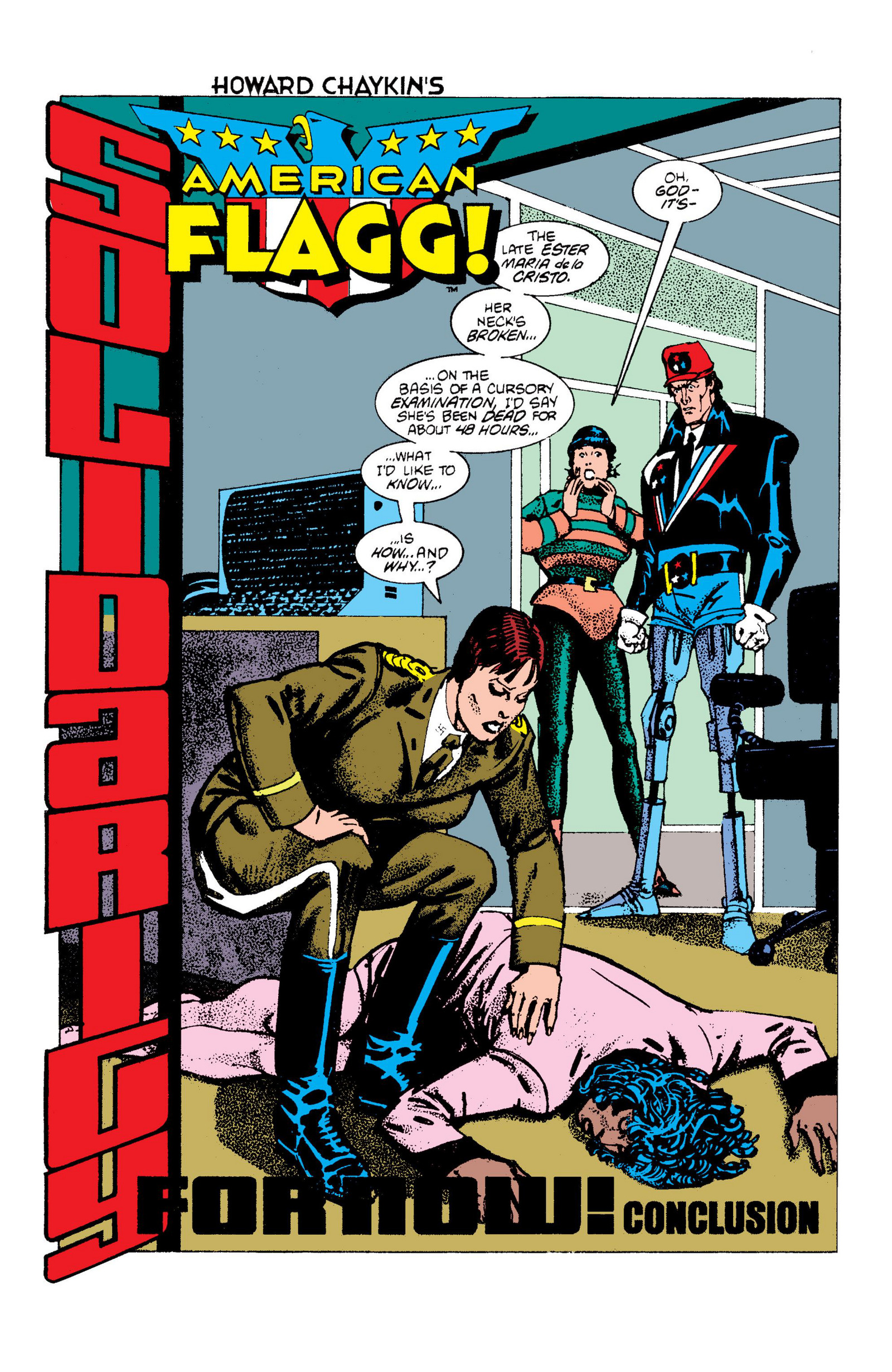 Read online American Flagg! comic -  Issue # _Definitive Collection (Part 4) - 67