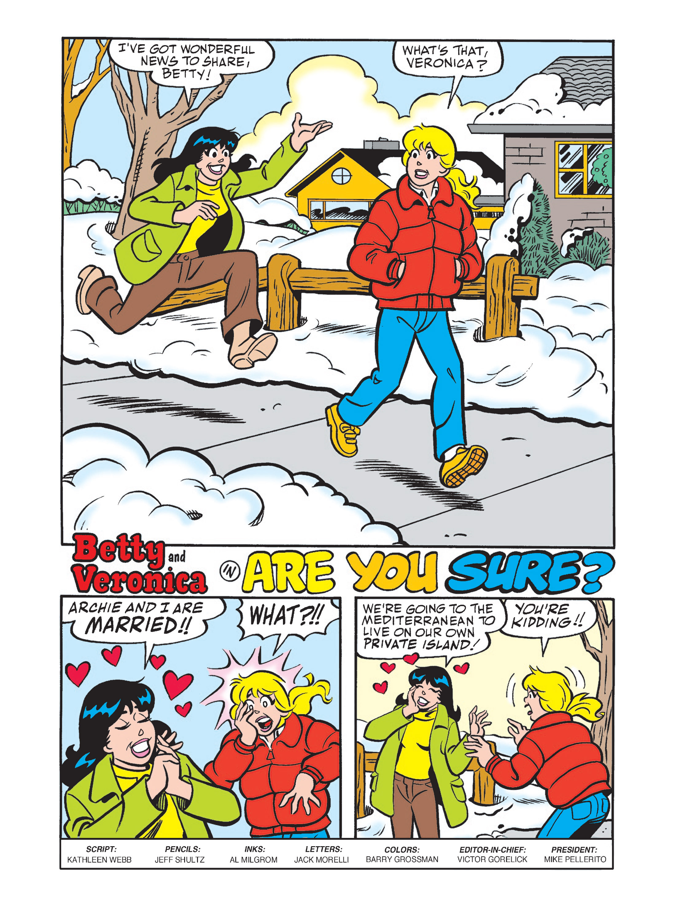 Read online Betty and Veronica Double Digest comic -  Issue #208 - 2