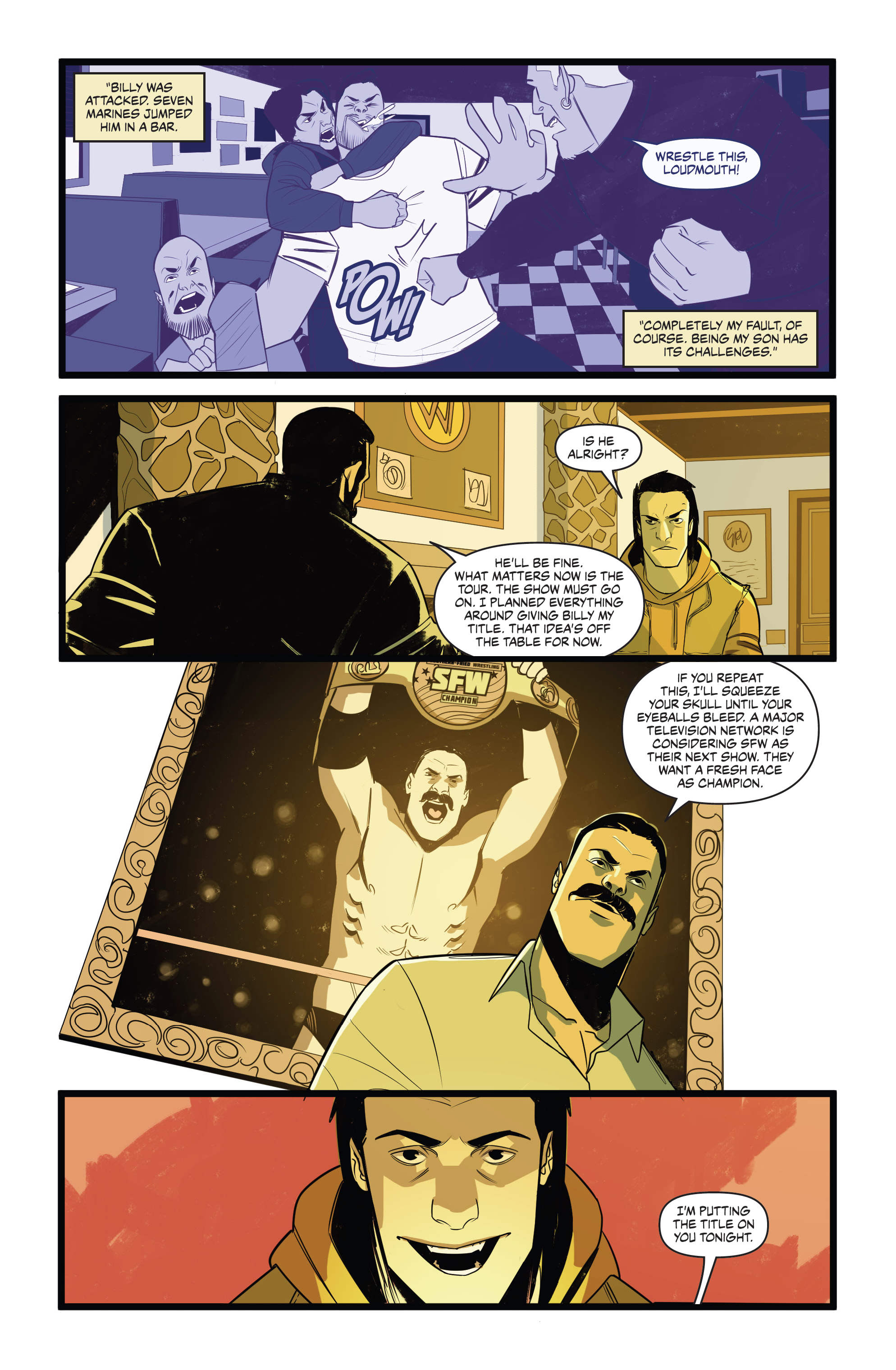 Read online Over the Ropes comic -  Issue # _TPB - 20