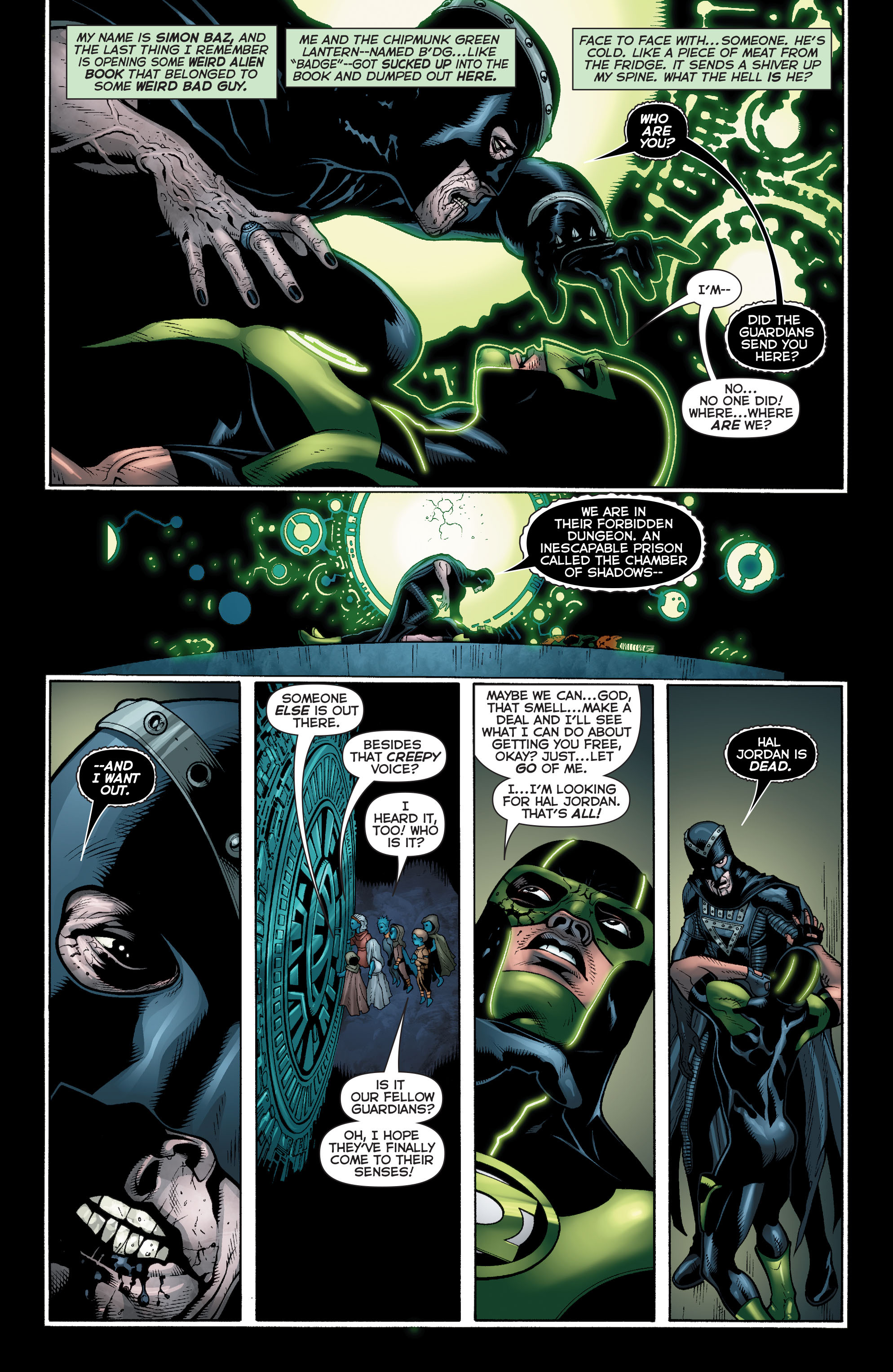 Read online Green Lantern: The Wrath of the First Lantern comic -  Issue # TPB - 12