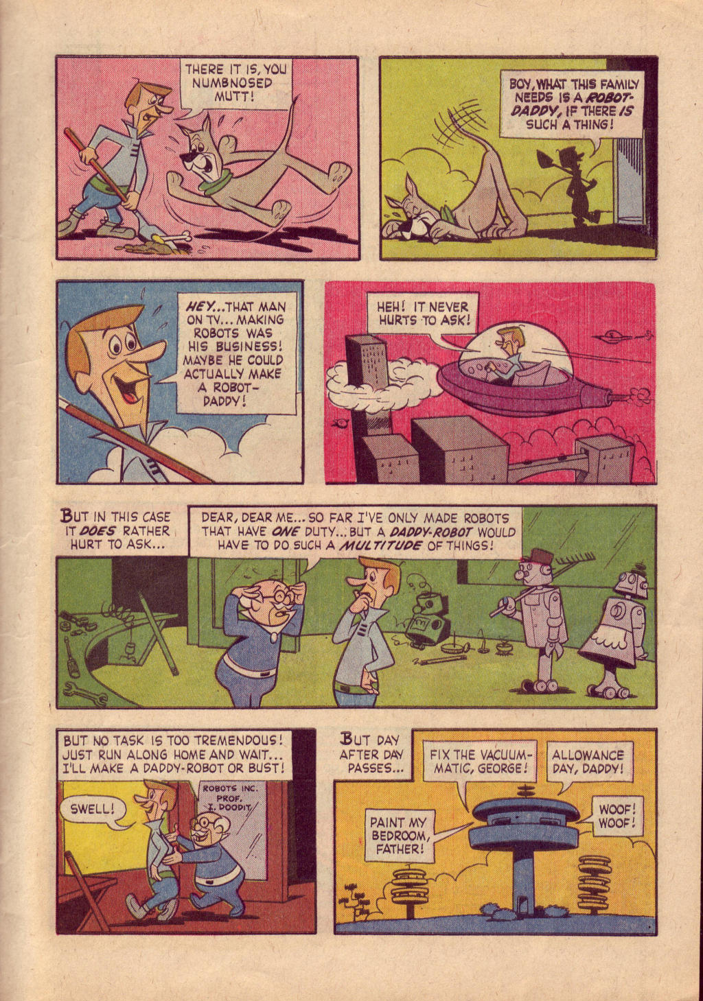 Read online The Jetsons (1963) comic -  Issue #4 - 7