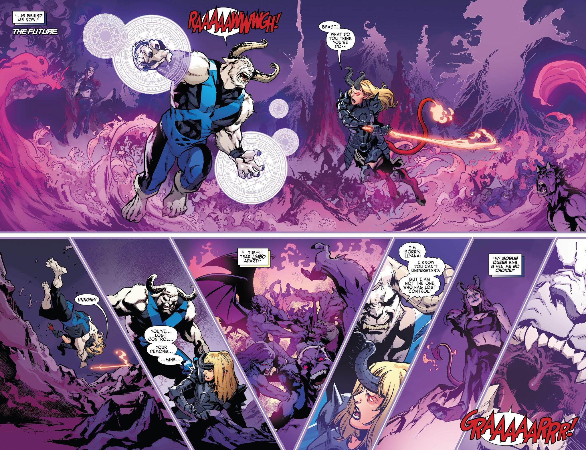 Read online X-Men: Blue comic -  Issue #35 - 9