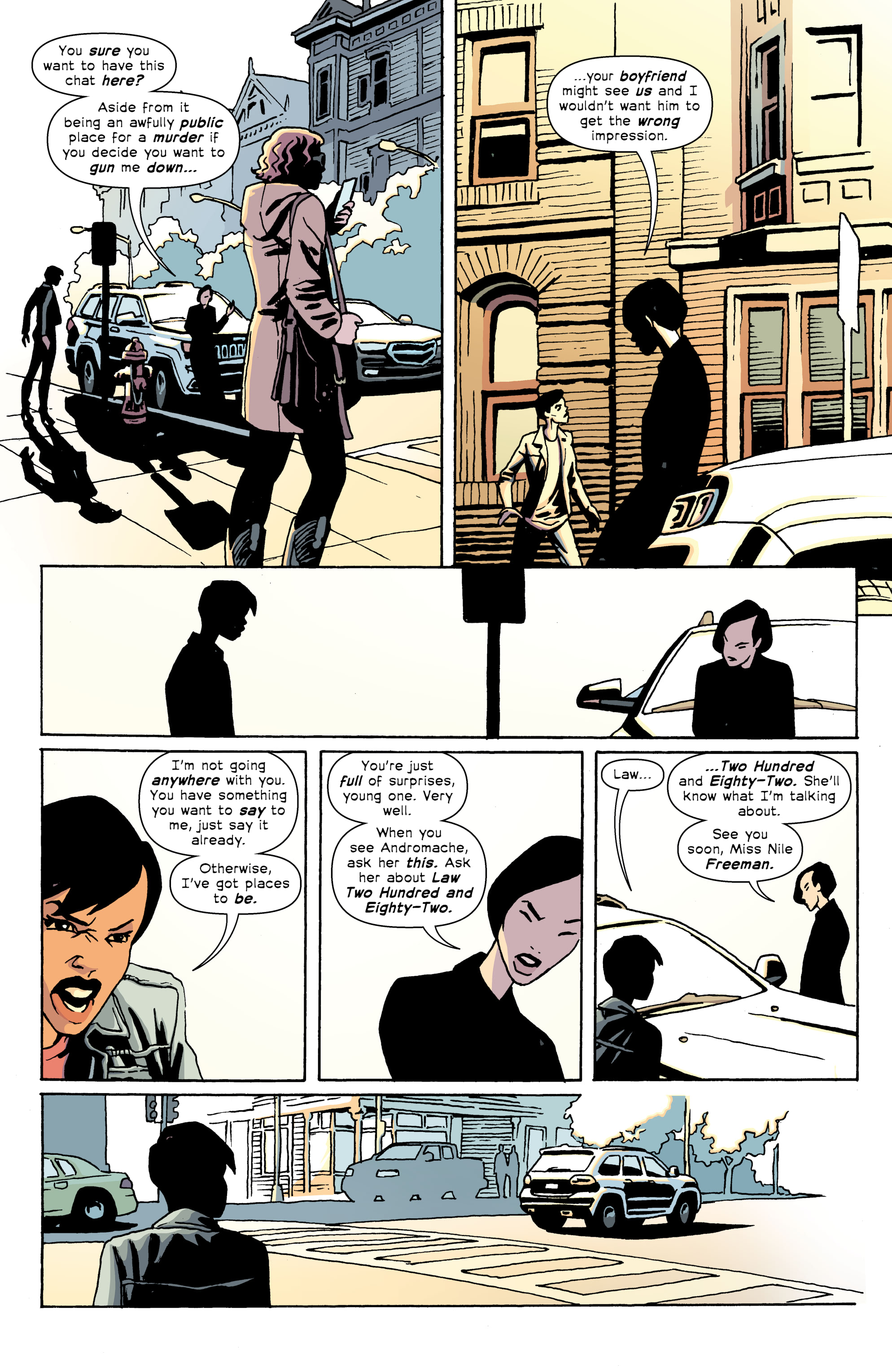 Read online The Old Guard: Force Multiplied comic -  Issue #5 - 8