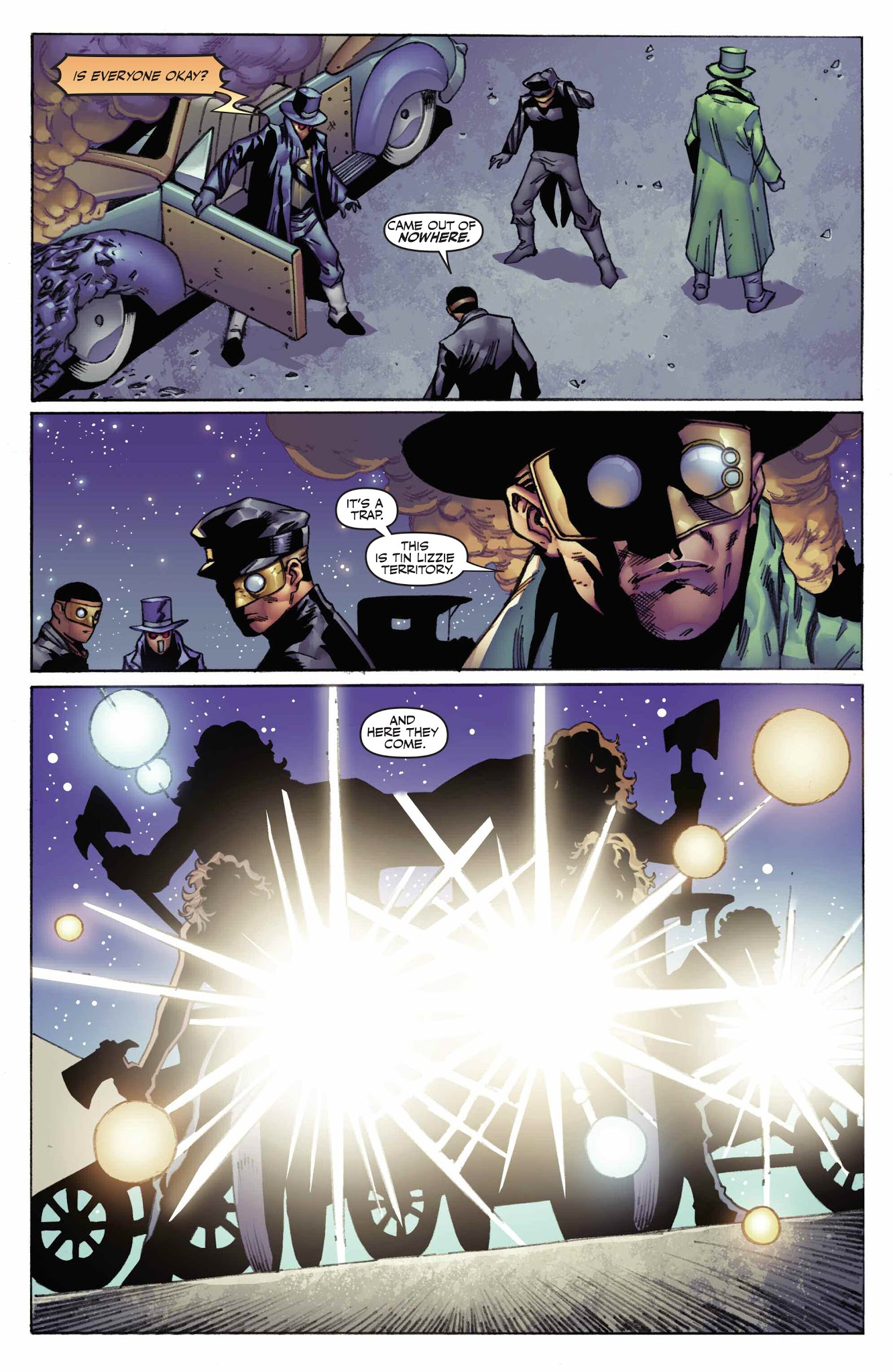 Read online Legenderry: Green Hornet comic -  Issue #4 - 14