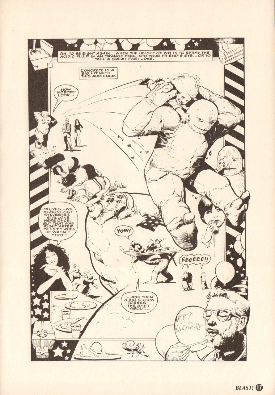 Read online Blast (1991) comic -  Issue #1 - 19