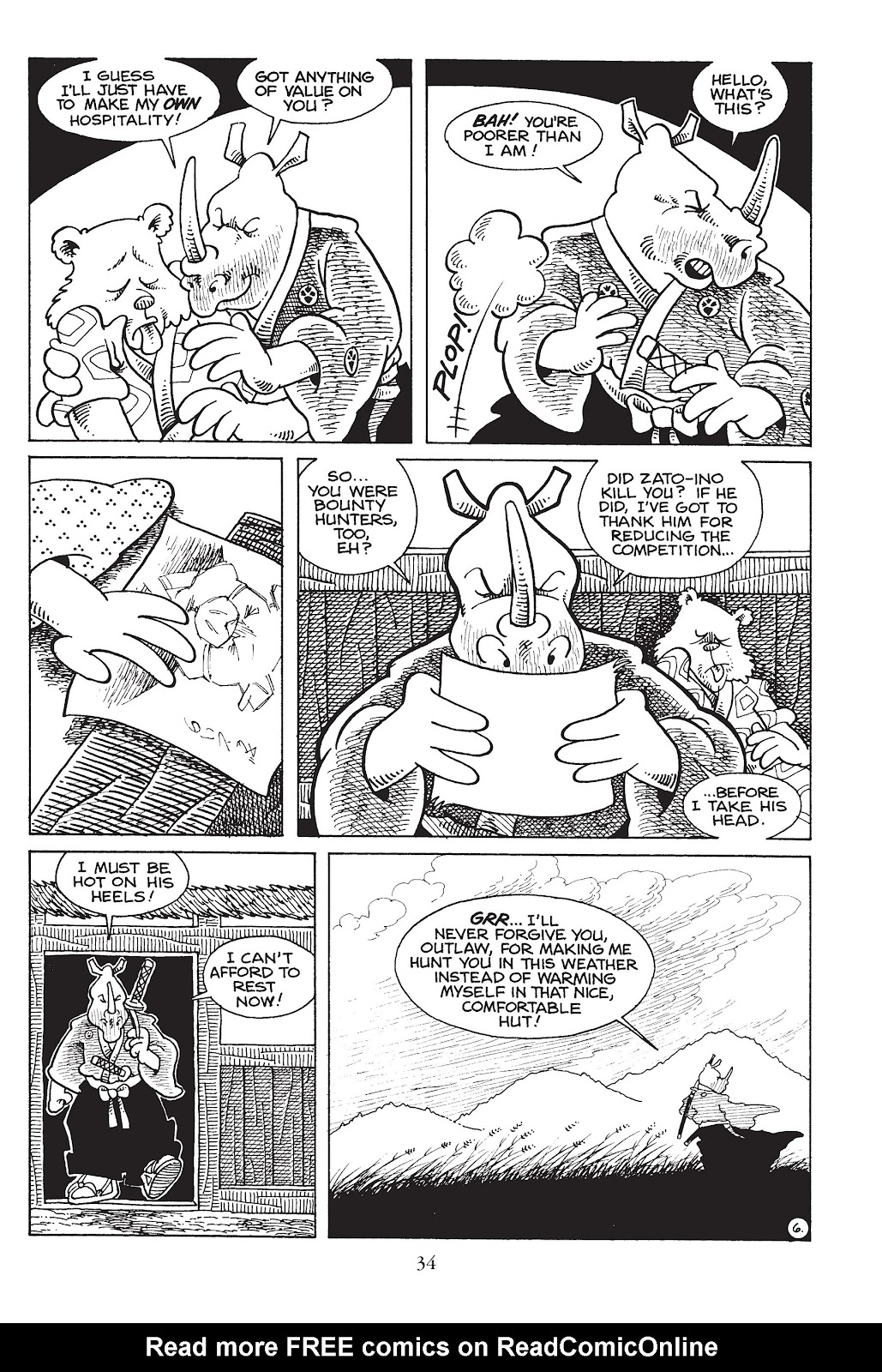 Usagi Yojimbo (1987) issue TPB 4 - Page 35