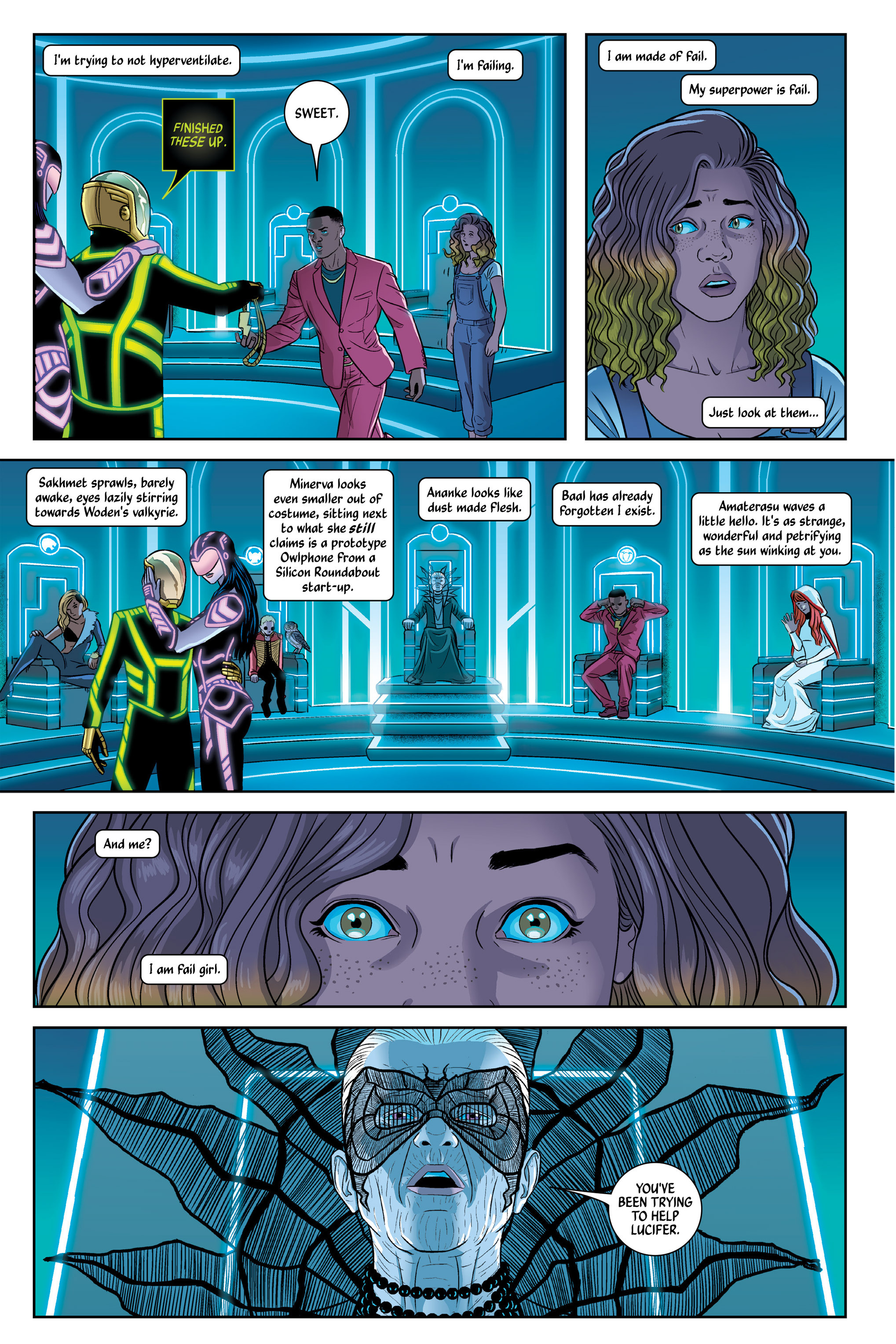 Read online The Wicked   The Divine: Book One comic -  Issue # Full (Part 1) - 107