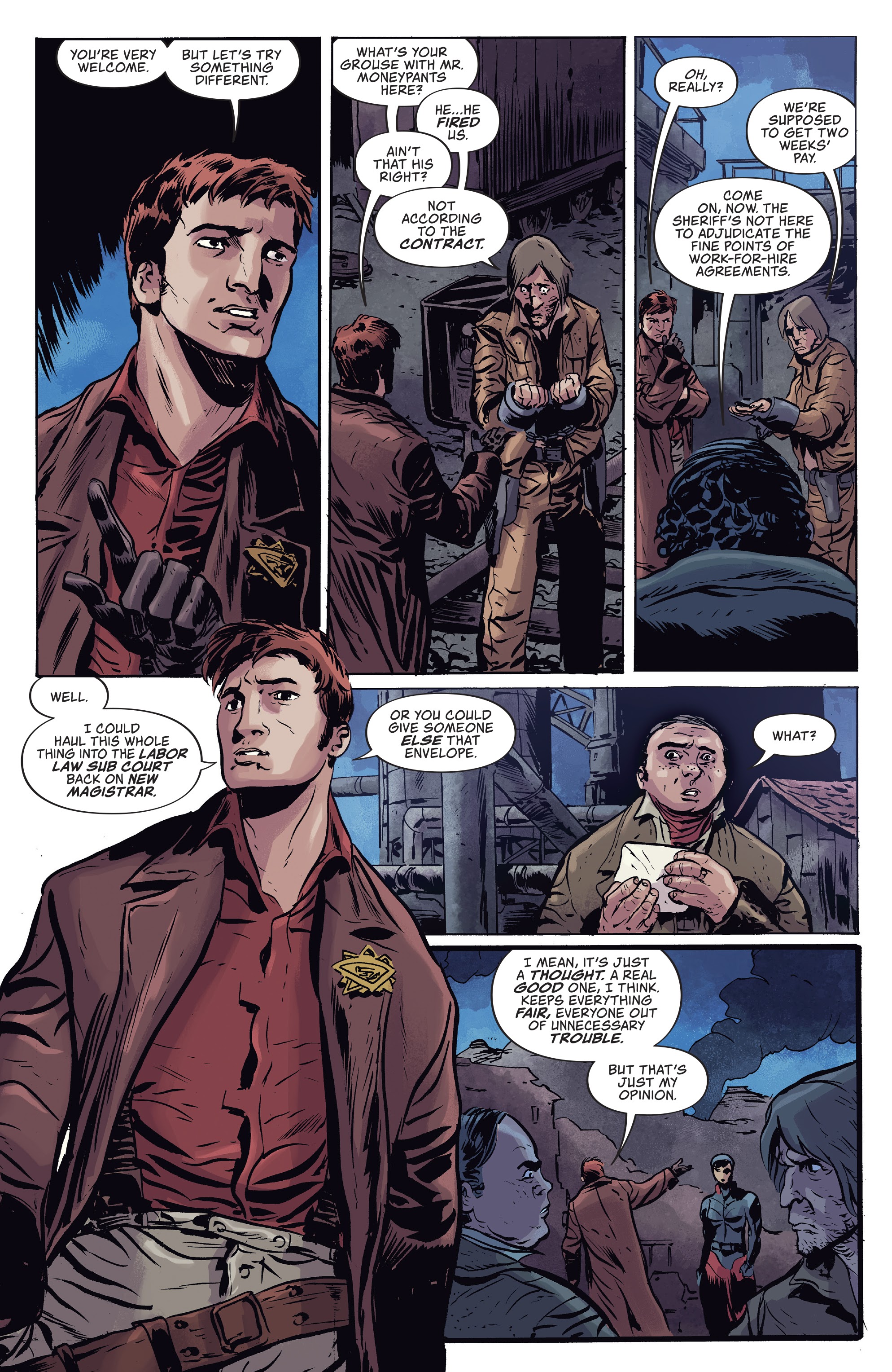 Read online Firefly: Blue Sun Rising comic -  Issue #0 - 14
