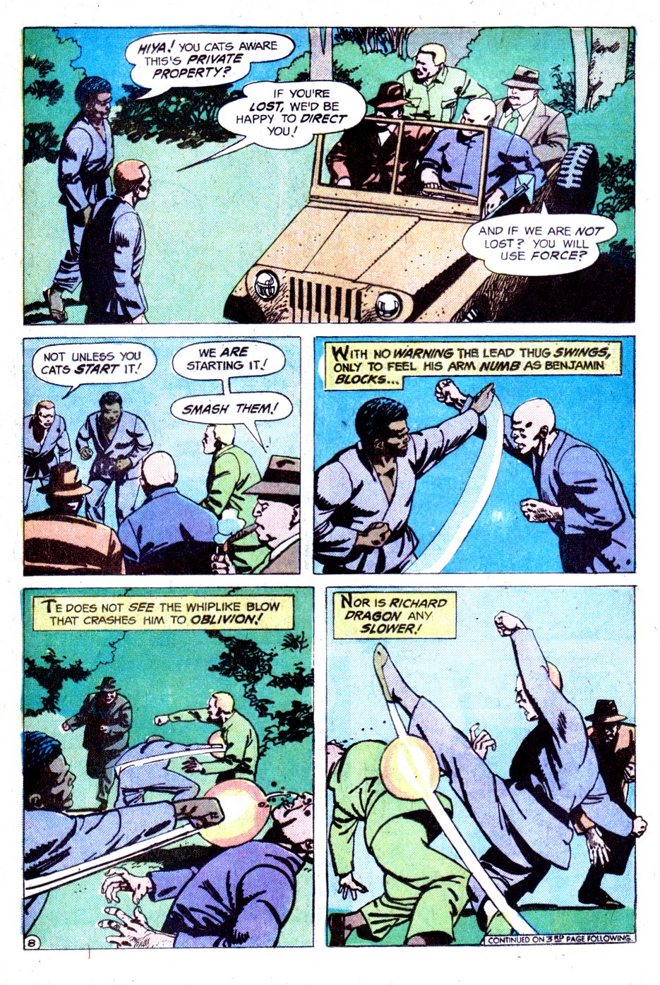 Read online Richard Dragon, Kung-Fu Fighter comic -  Issue #1 - 9