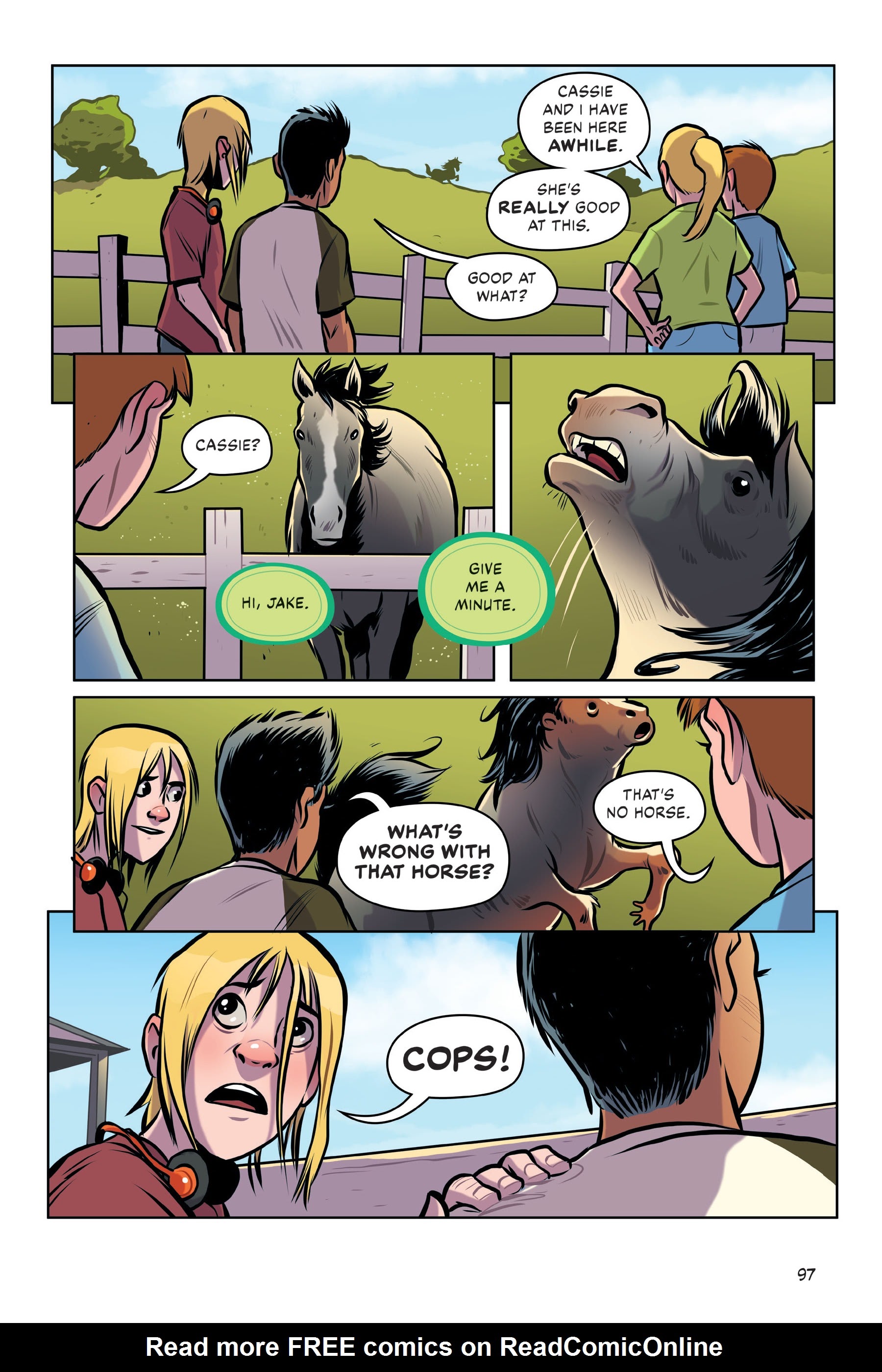 Read online Animorphs: The Graphic Novel comic -  Issue # TPB 1 (Part 2) - 1