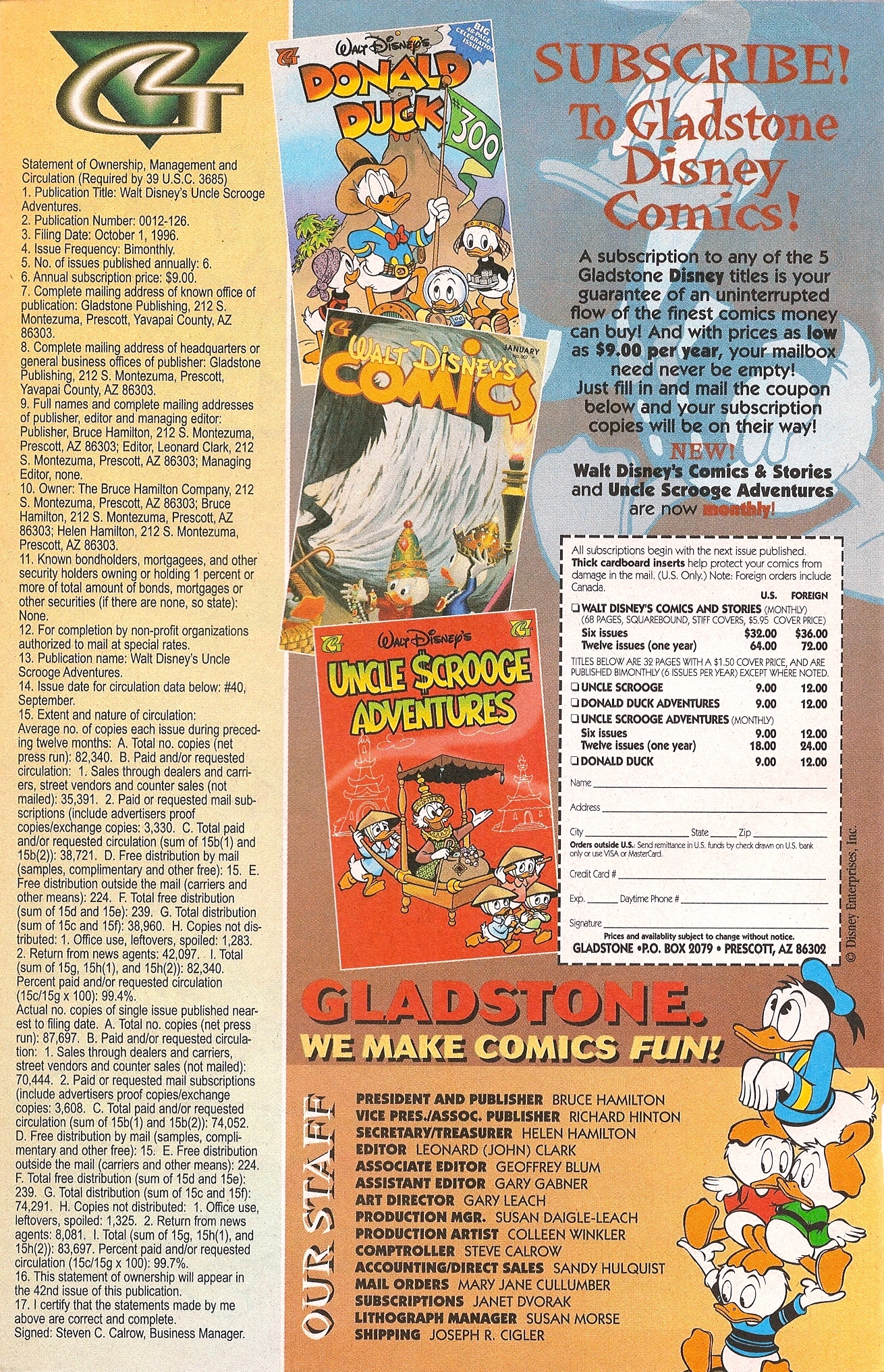 Walt Disney's Uncle Scrooge Adventures Issue #42 #42 - English 2