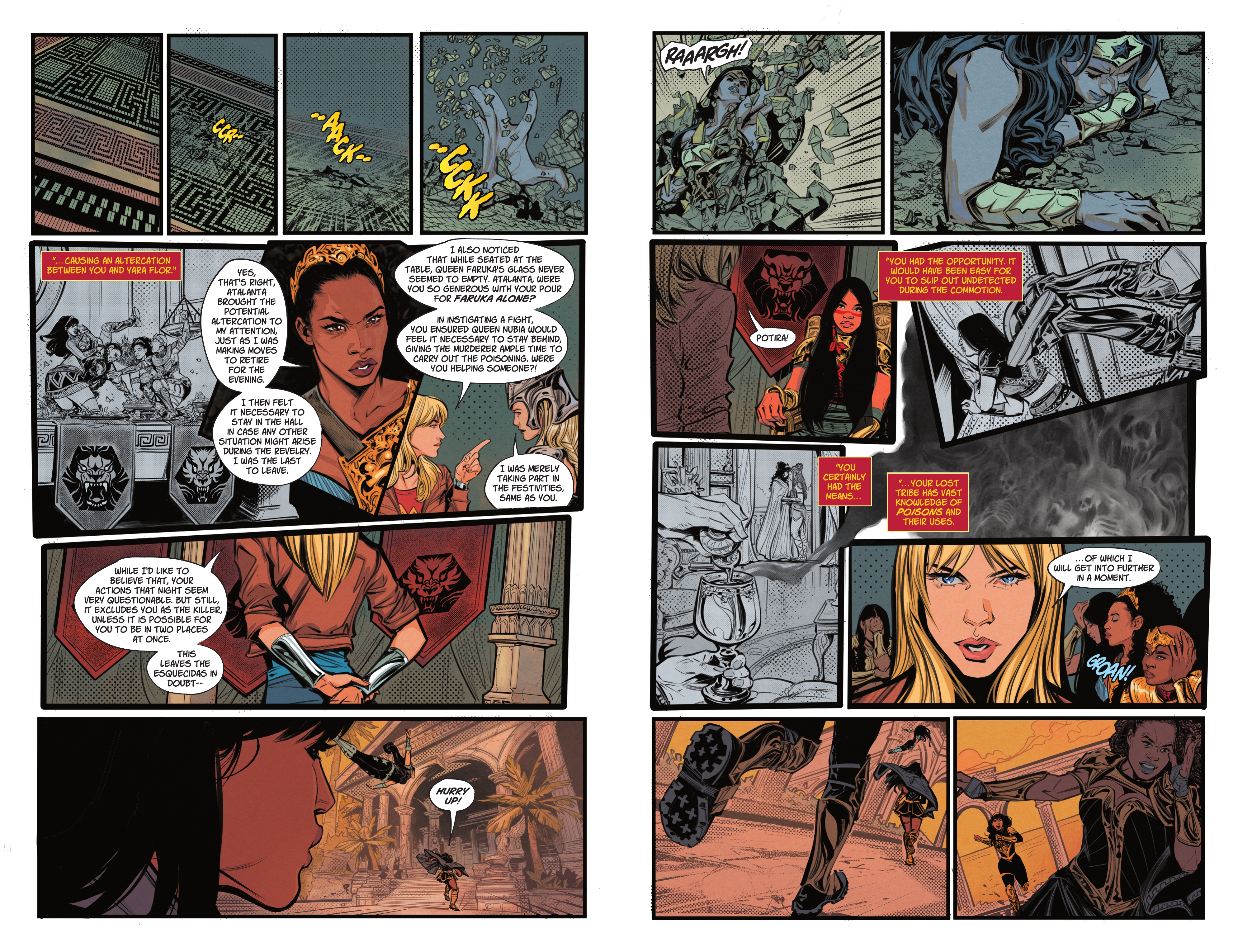 Read online Trial of the Amazons: Wonder Girl comic -  Issue #2 - 7