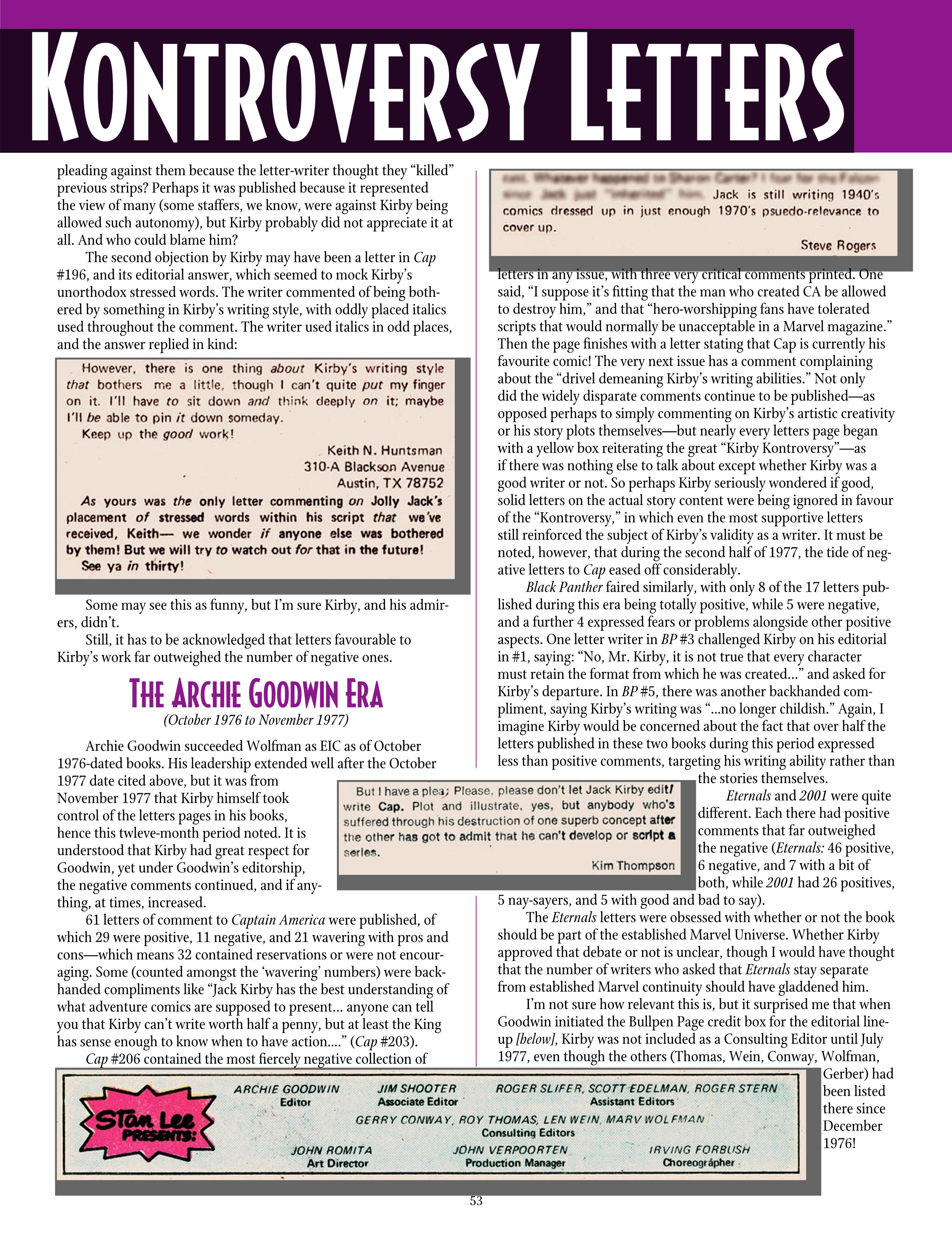 Read online The Jack Kirby Collector comic -  Issue #72 - 55