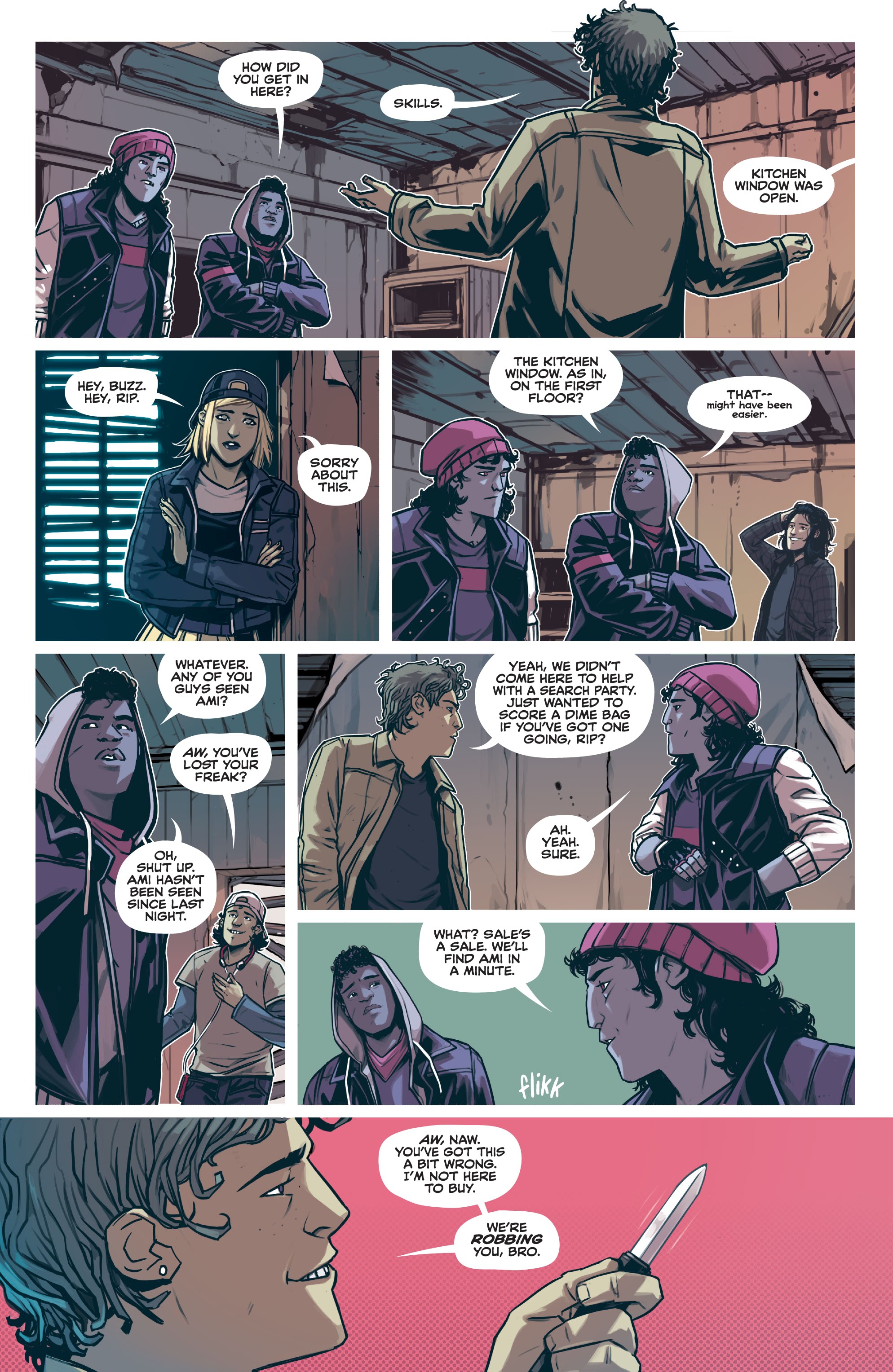 Read online Home Sick Pilots comic -  Issue #1 - 21