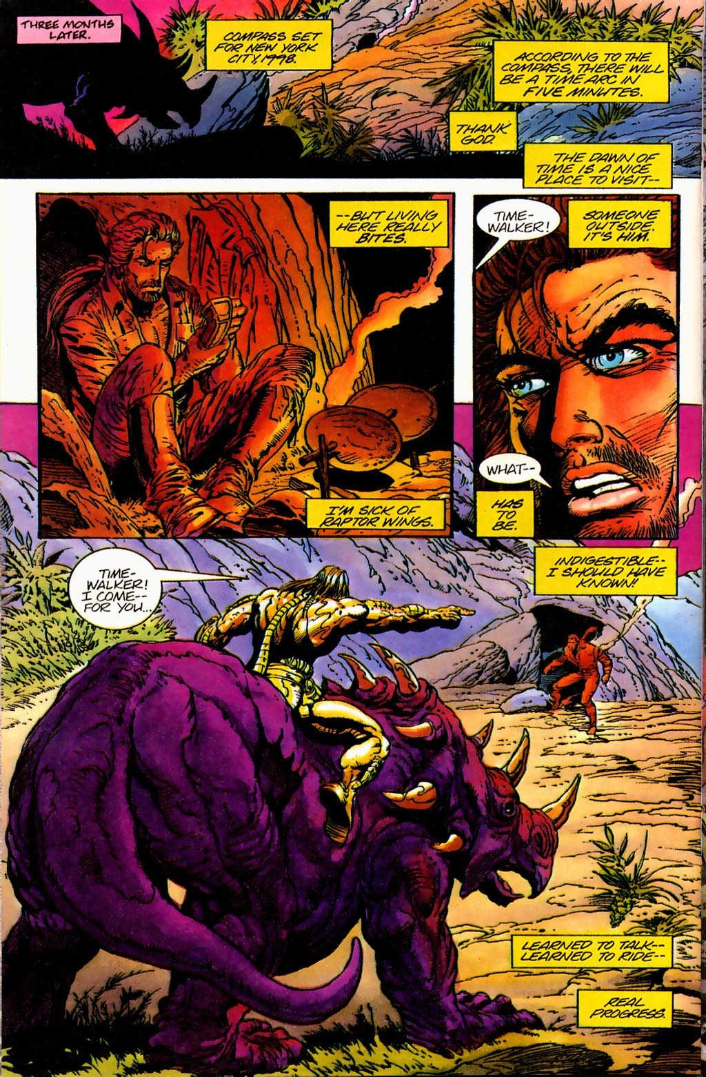 Read online Timewalker comic -  Issue #4 - 16