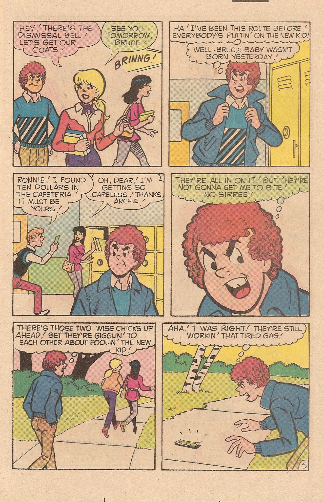 Read online Archie's Girls Betty and Veronica comic -  Issue #318 - 17