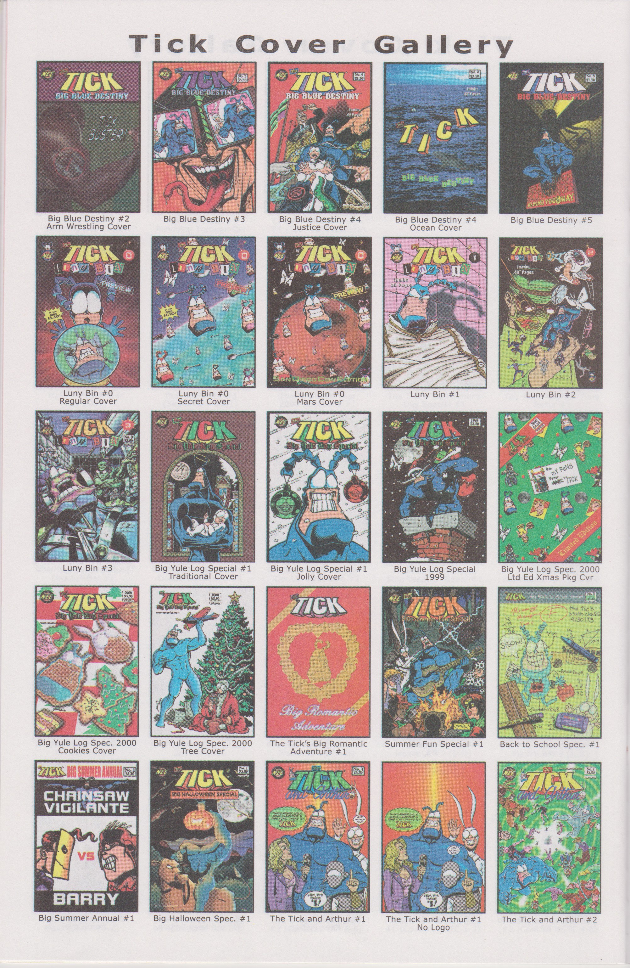 Read online The Tick Color comic -  Issue #3 - 32