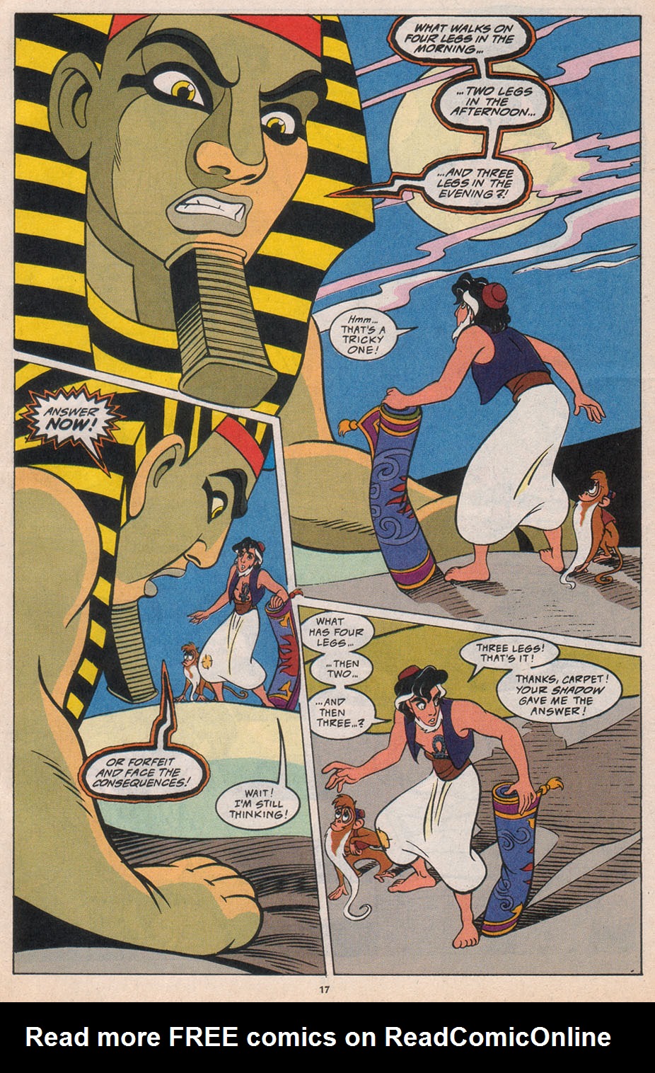 Read online Disney's Aladdin comic -  Issue #2 - 18