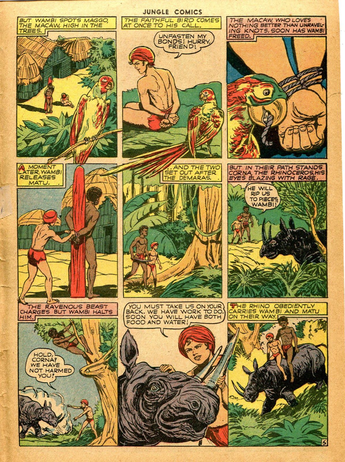 Read online Jungle Comics comic -  Issue #57 - 41