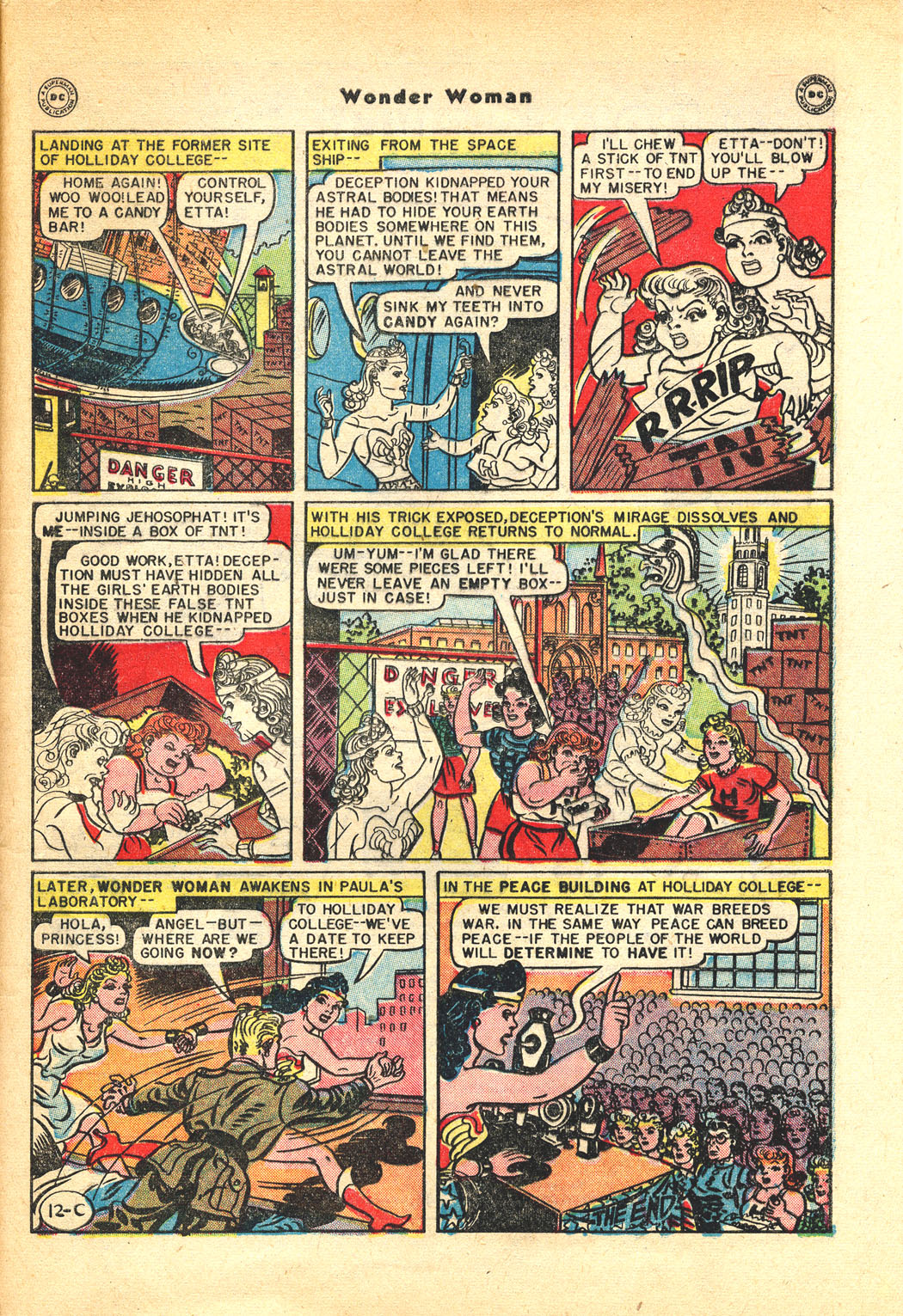 Read online Wonder Woman (1942) comic -  Issue #34 - 49