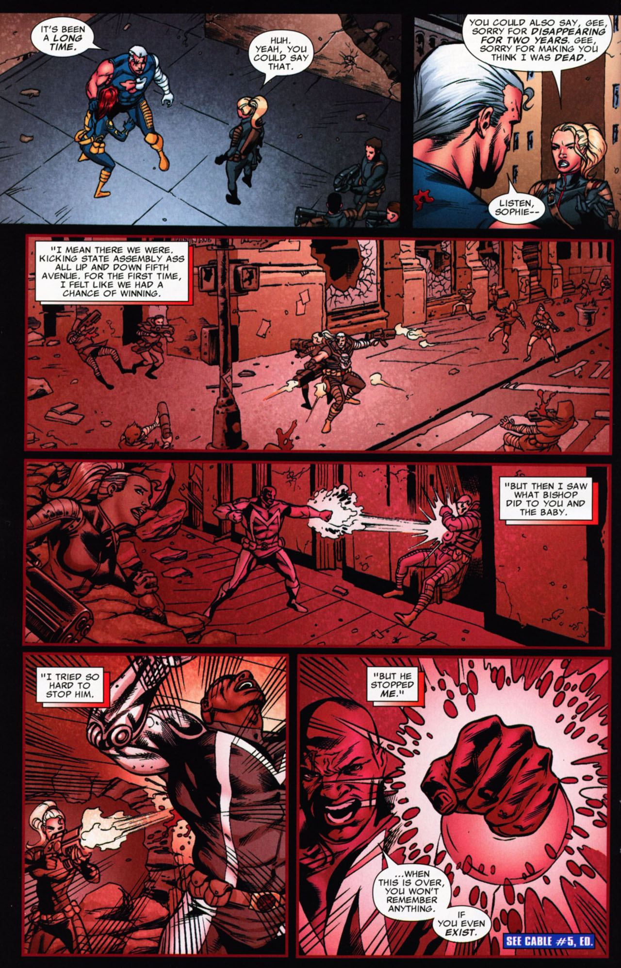 Read online Cable (2008) comic -  Issue #23 - 16