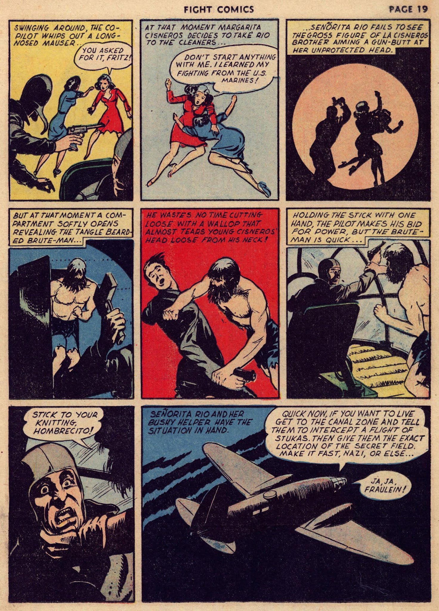 Read online Fight Comics comic -  Issue #24 - 21