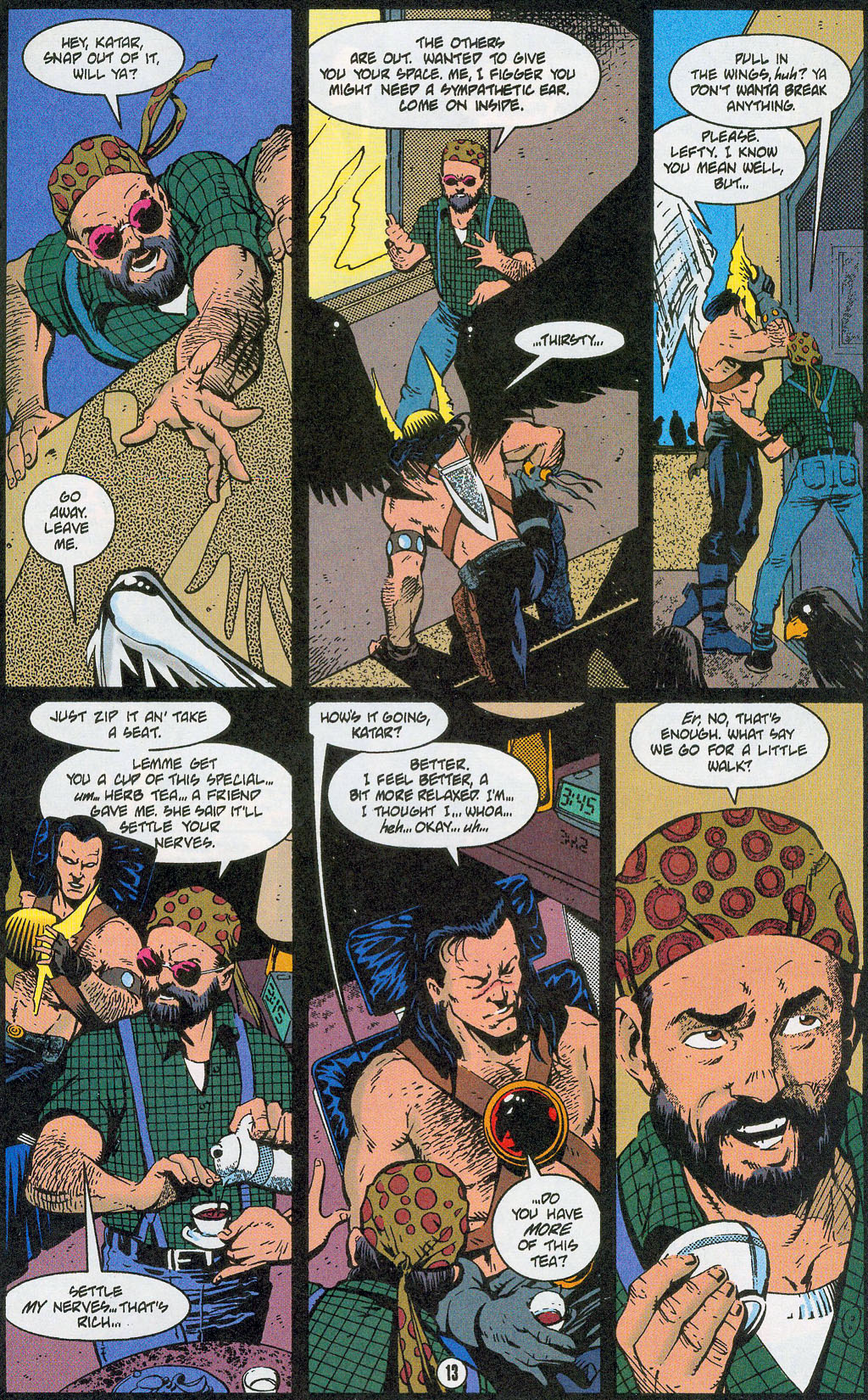 Hawkman (1993) Issue #29 #32 - English 14