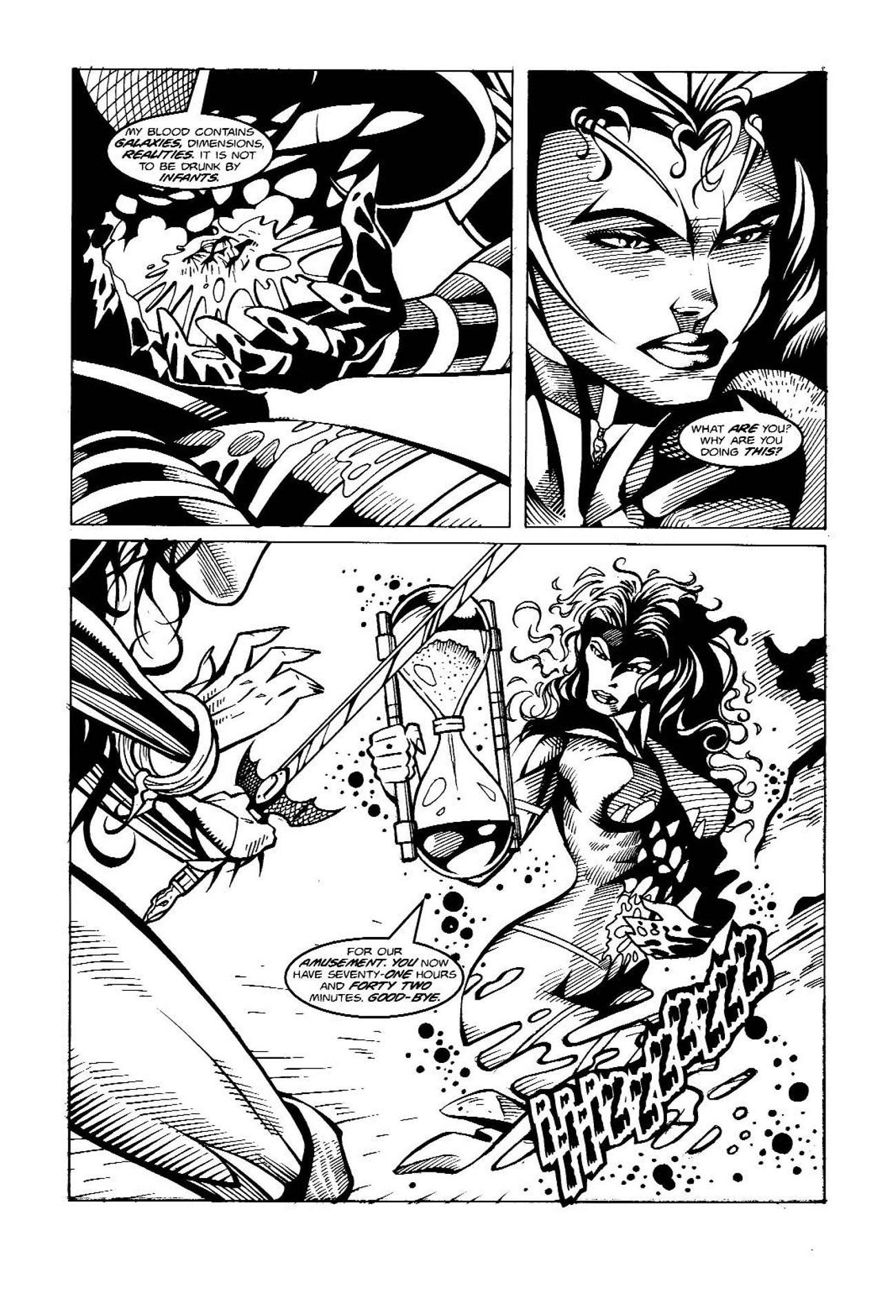 Read online Vampress Luxura / Baby Angel X comic -  Issue #1 - 11