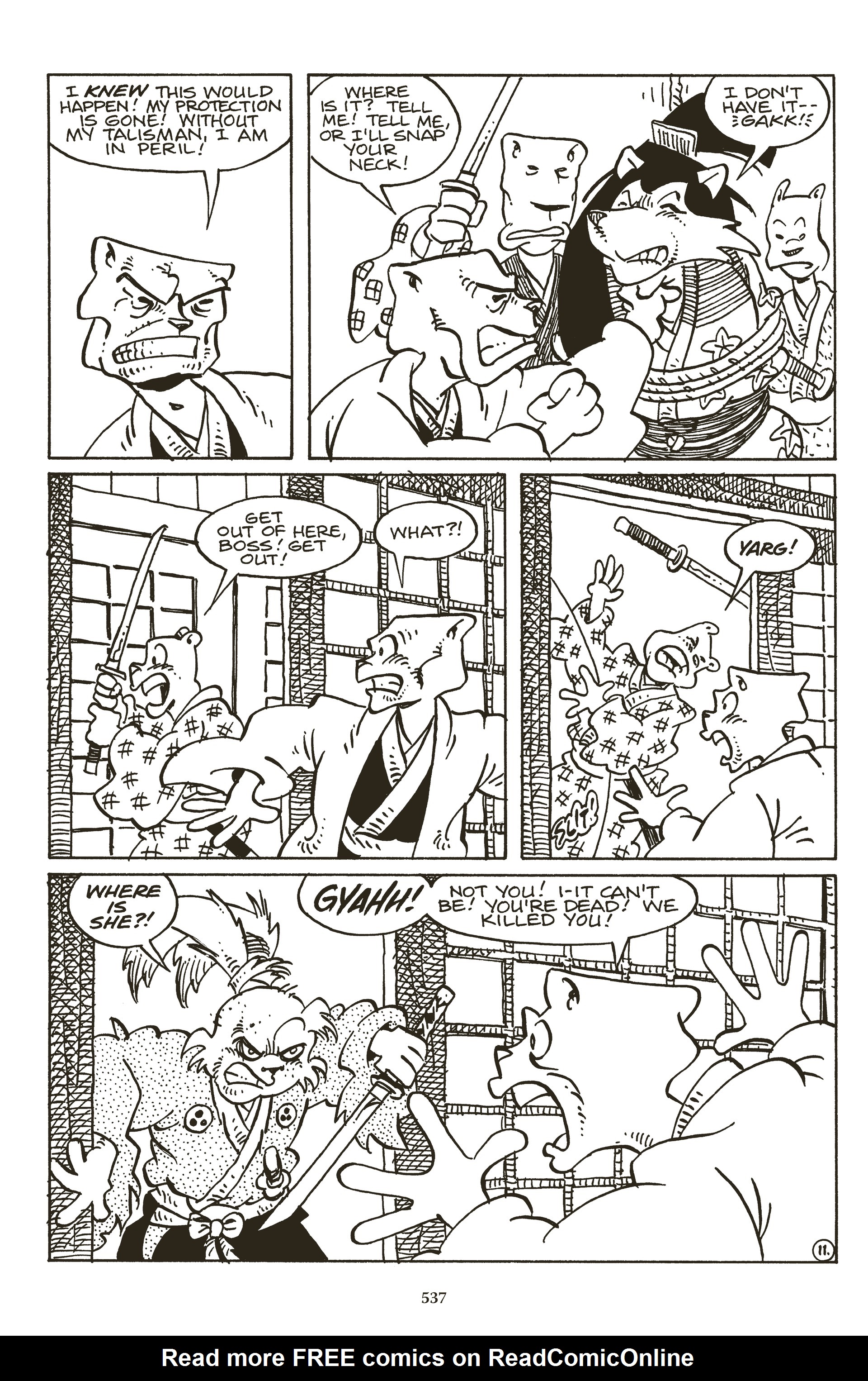 Read online The Usagi Yojimbo Saga (2021) comic -  Issue # TPB 3 (Part 6) - 31