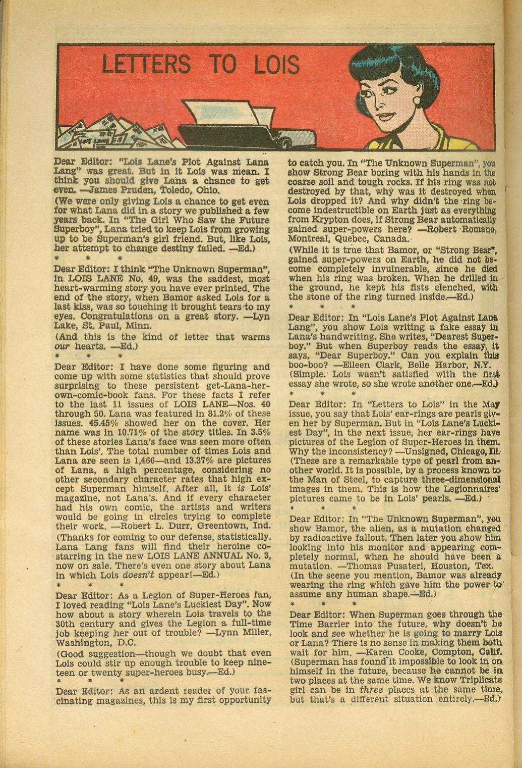 Read online Superman's Girl Friend, Lois Lane comic -  Issue #52 - 24