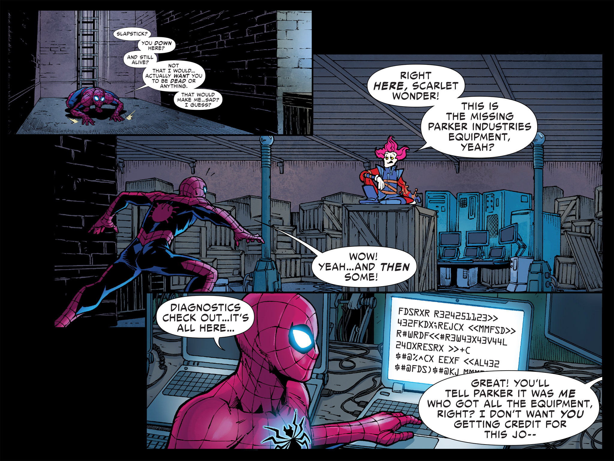 Read online Slapstick Infinite Comic comic -  Issue #1 - 71