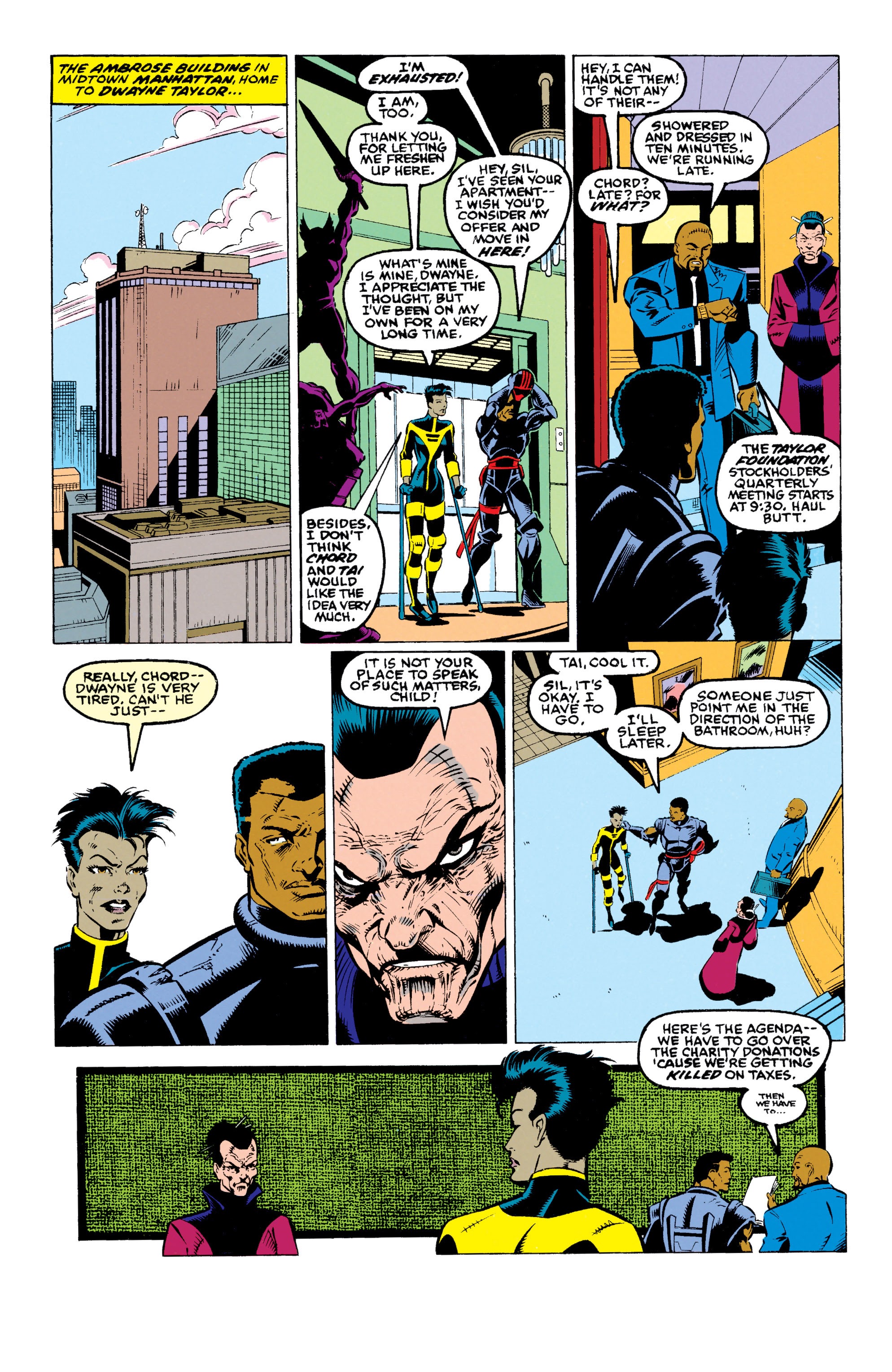 Read online The New Warriors comic -  Issue #17 - 19