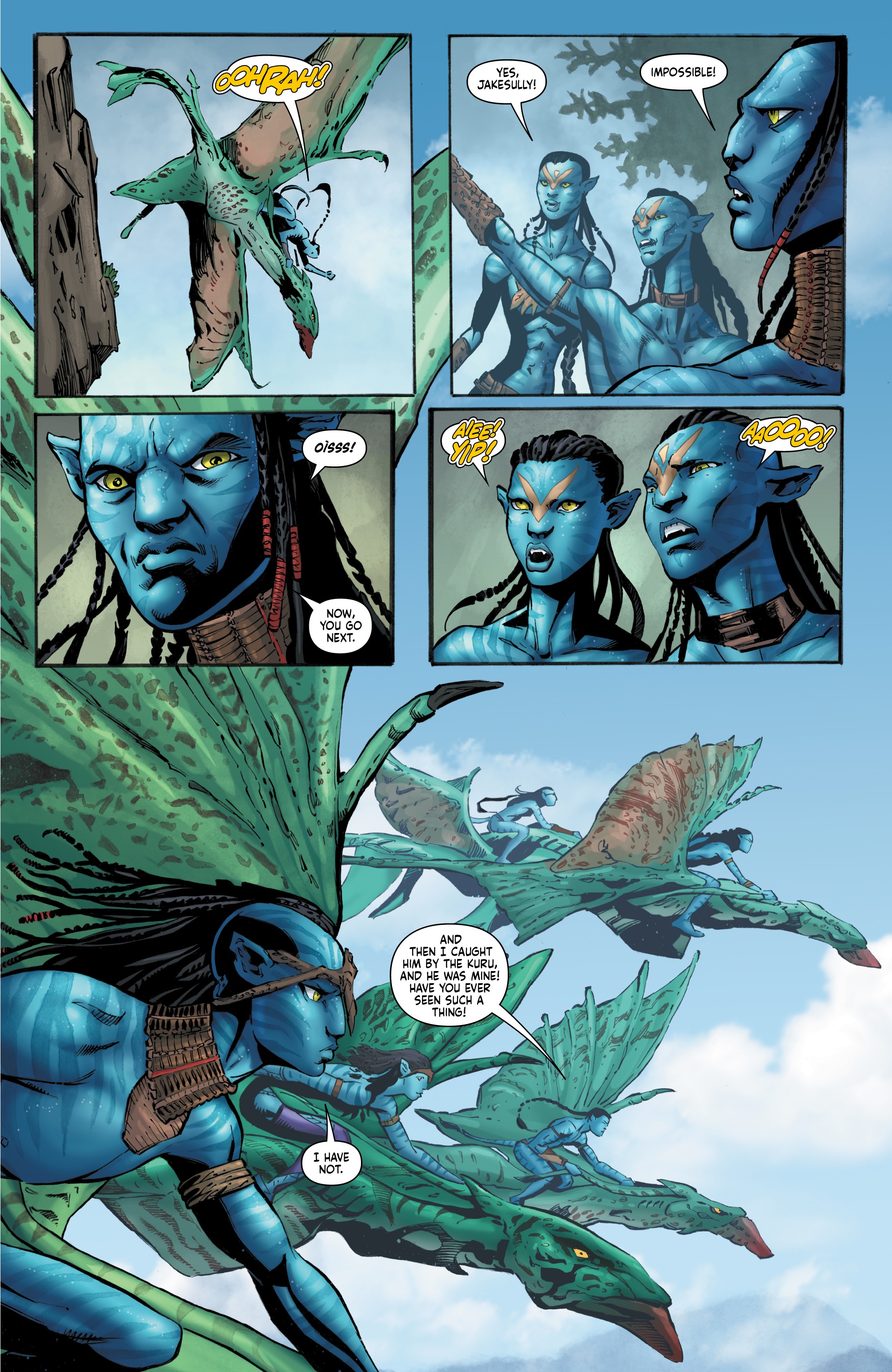 Read online Avatar: Tsu'tey's Path comic -  Issue #2 - 21