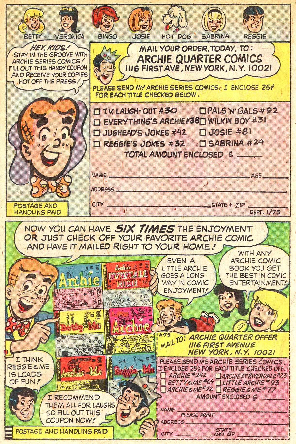 Read online Archie Giant Series Magazine comic -  Issue #230 - 39