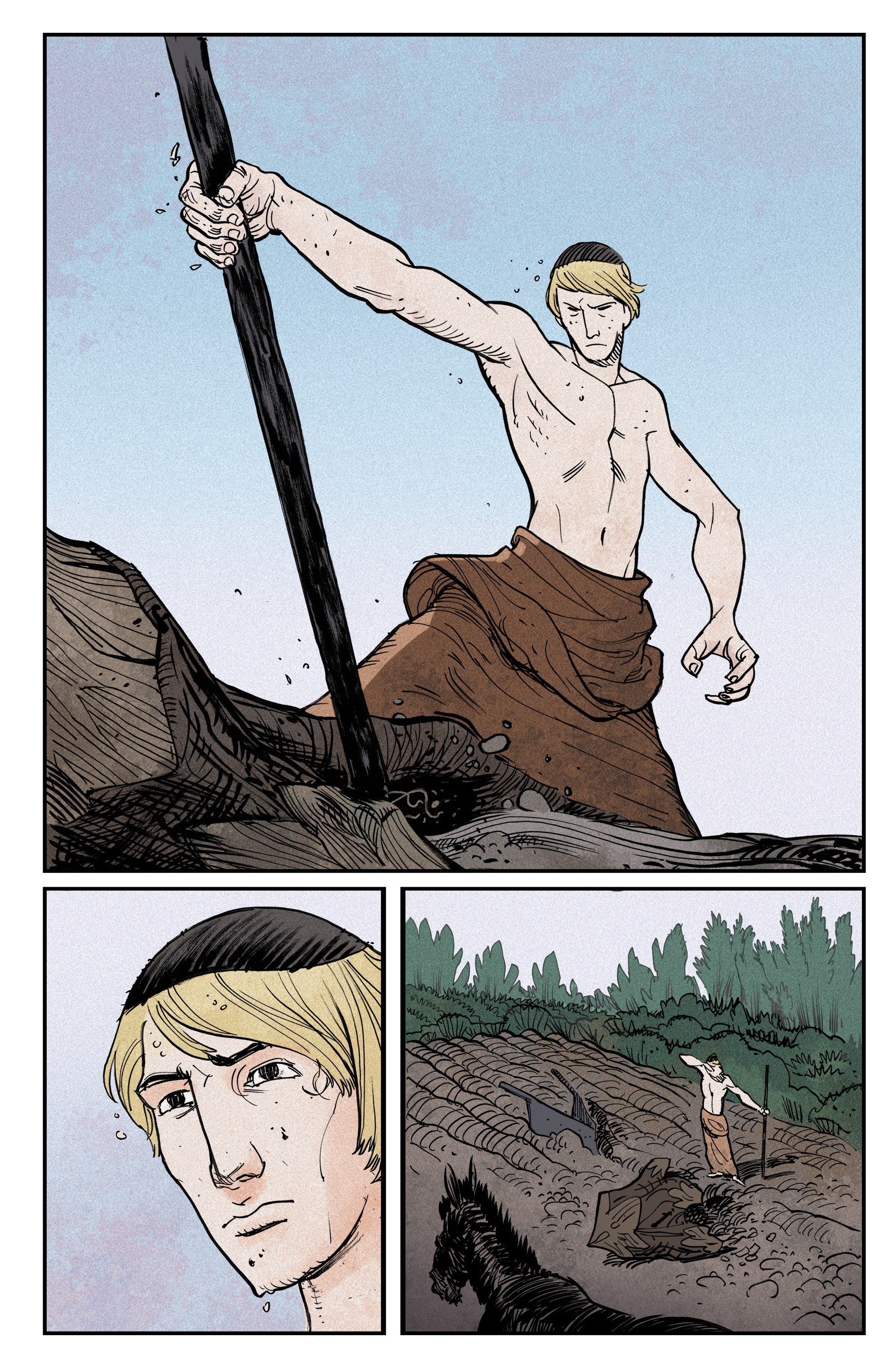 Read online Green Monk: Blood of the Martyrs comic -  Issue # TPB - 42