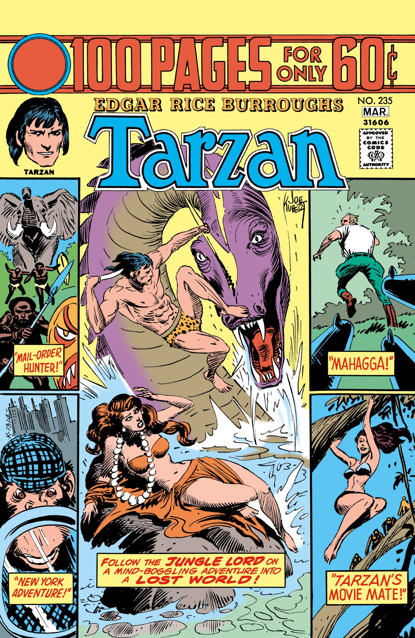 Read online Edgar Rice Burroughs' Tarzan The Joe Kubert Years comic -  Issue # TPB 3 (Part 2) - 79