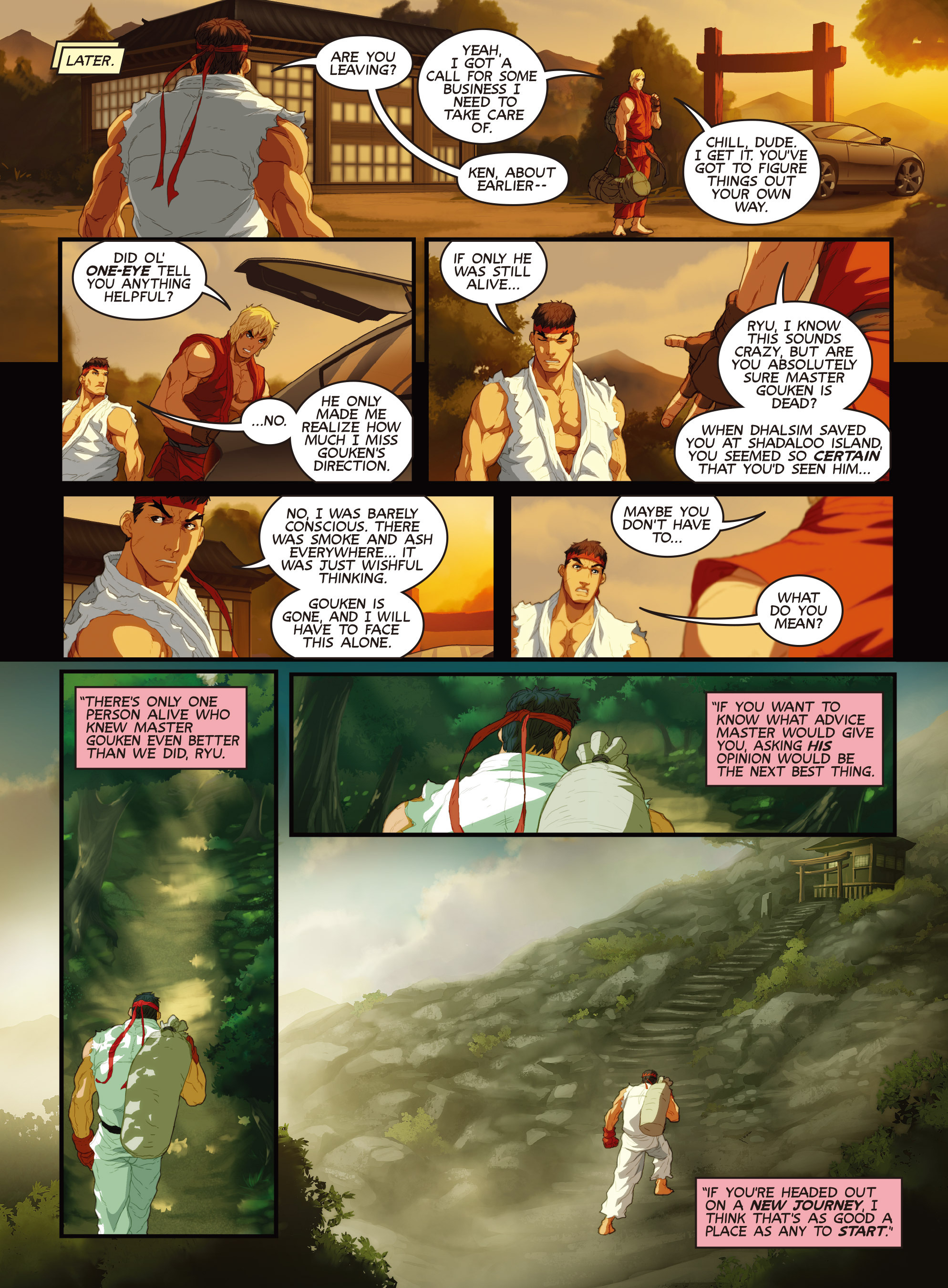 Read online Street Fighter Unlimited comic -  Issue #1 - 20