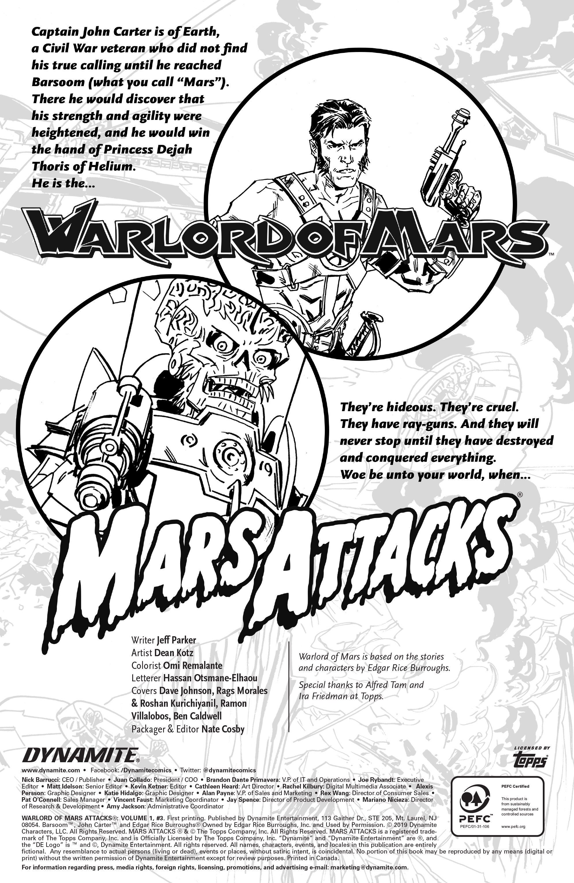 Read online Warlord of Mars Attacks comic -  Issue #3 - 5