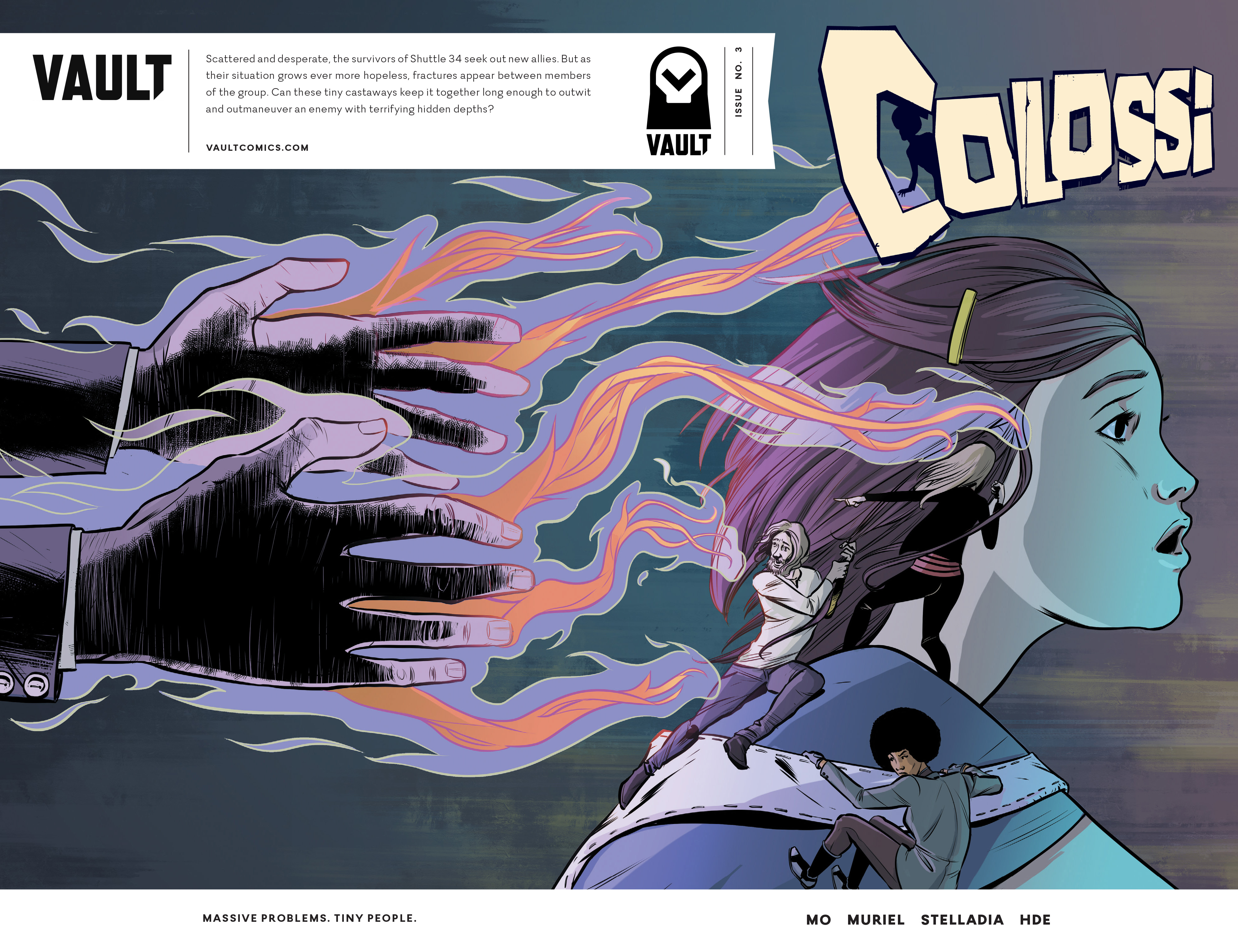 Read online Colossi comic -  Issue #3 - 1