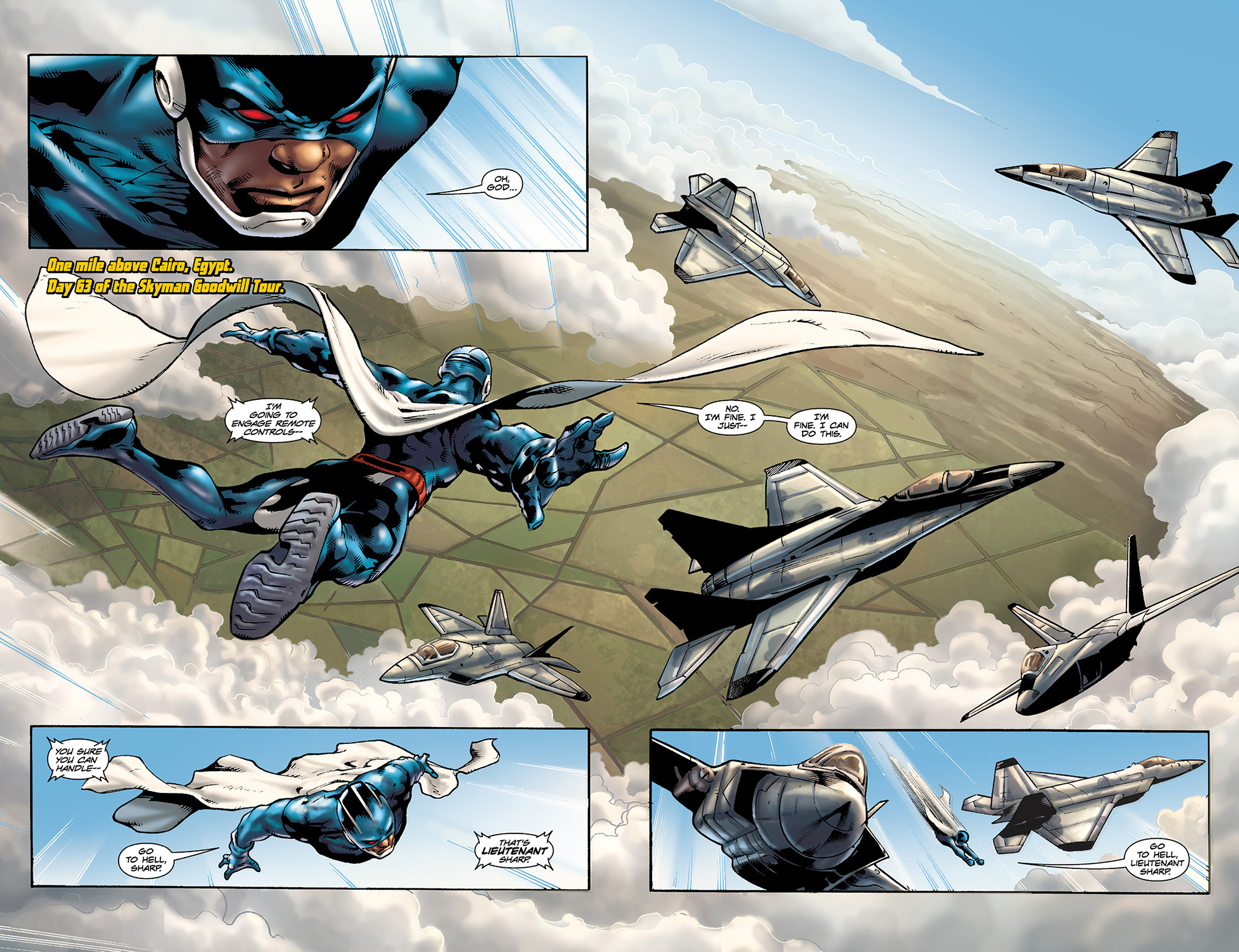Read online Skyman comic -  Issue #2 - 4