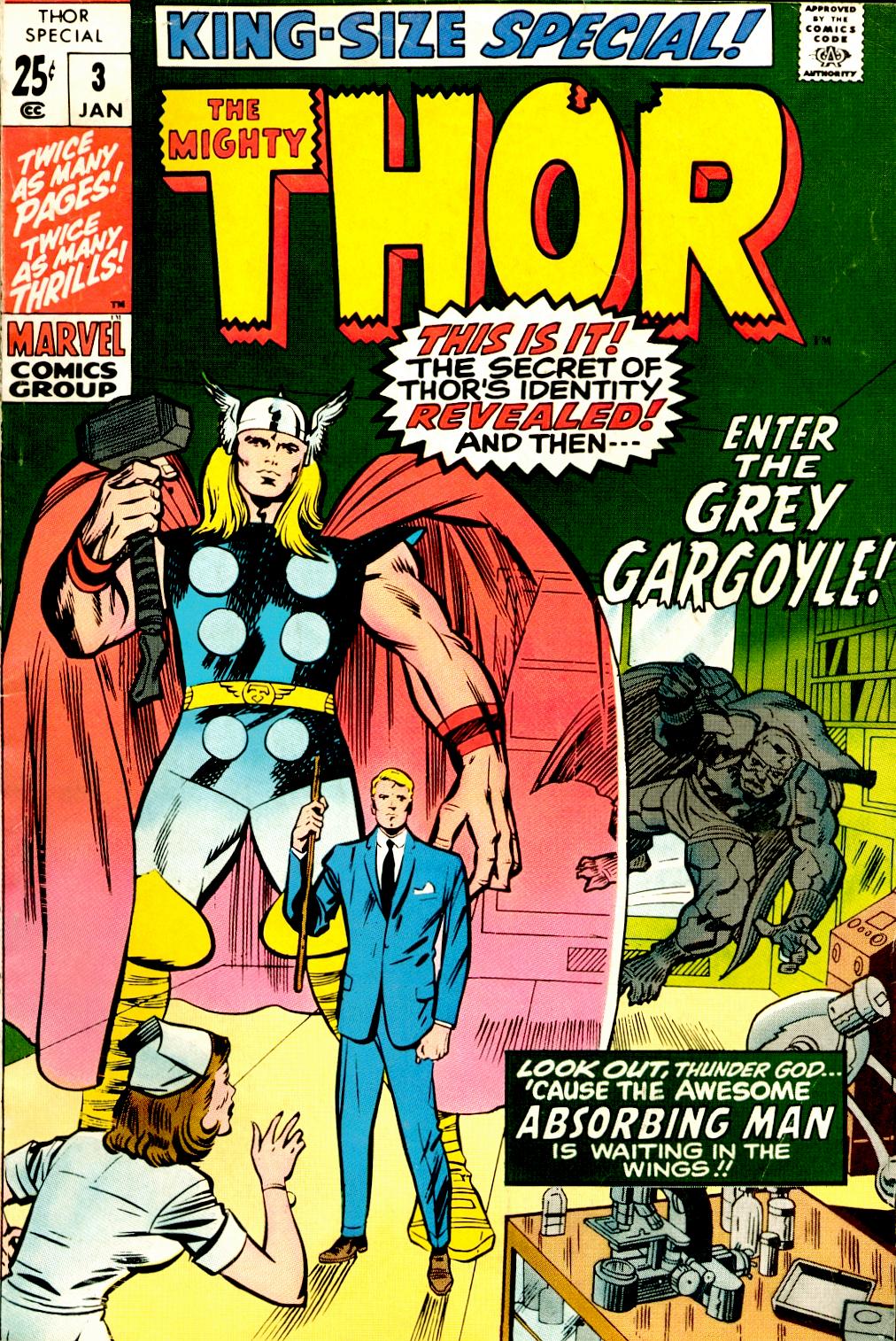 Read online Thor (1966) comic -  Issue # _Annual 3 - 1